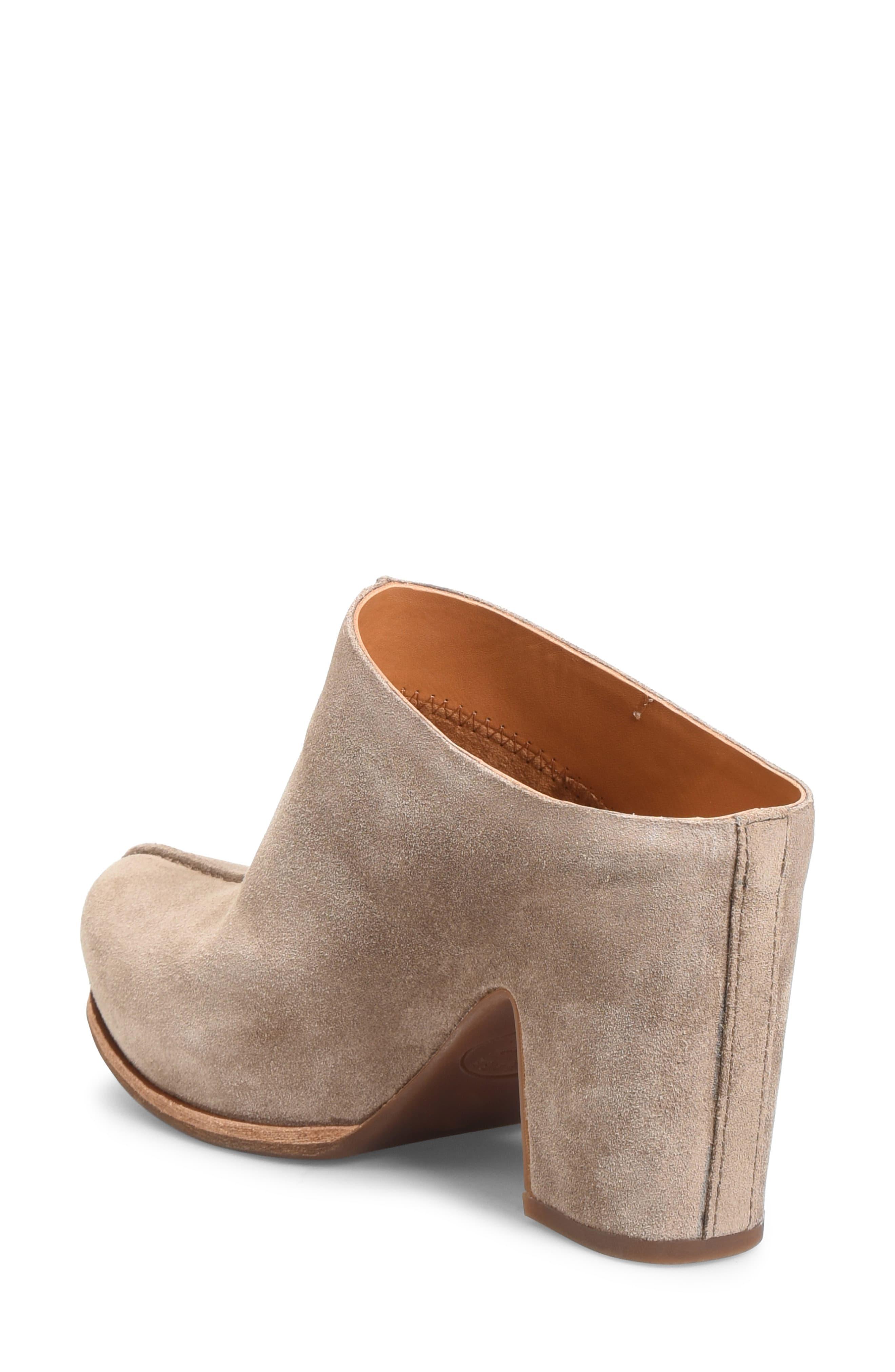 kork ease sagano clog dark brown