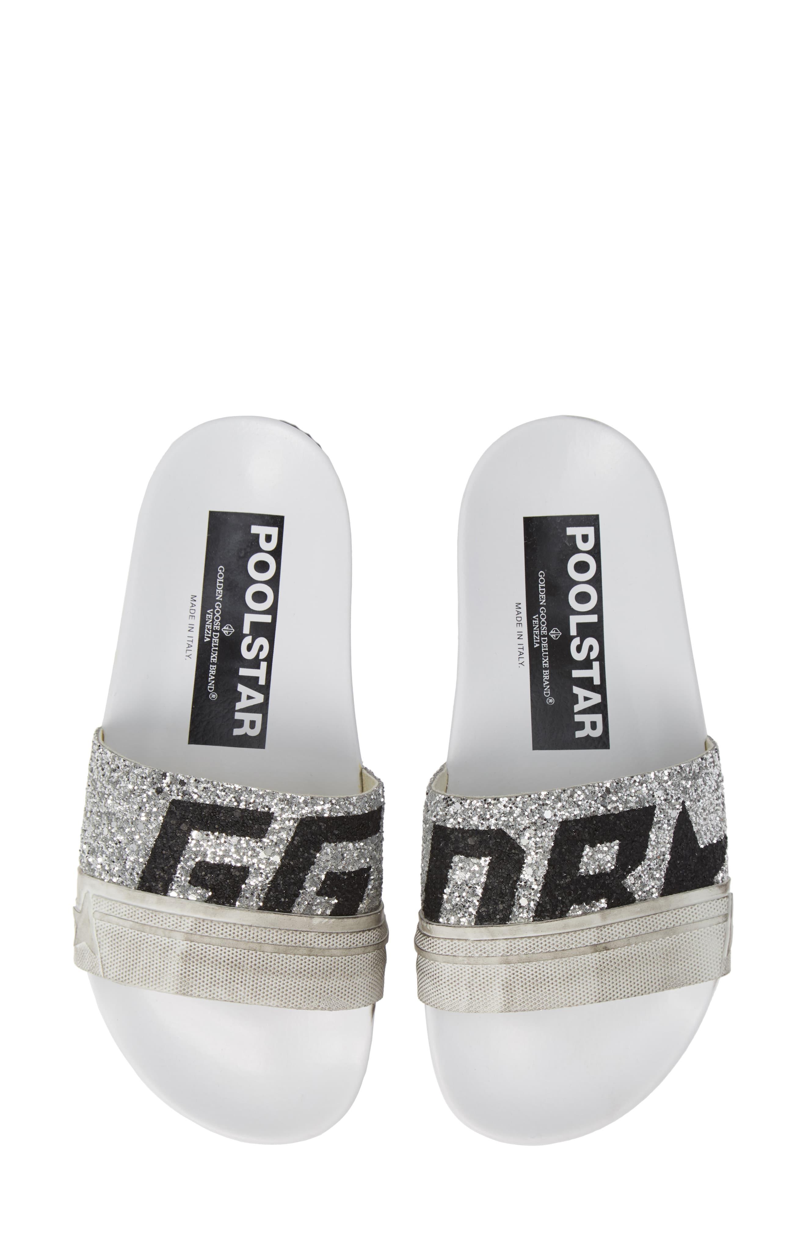Golden goose poolstar slides Clearance