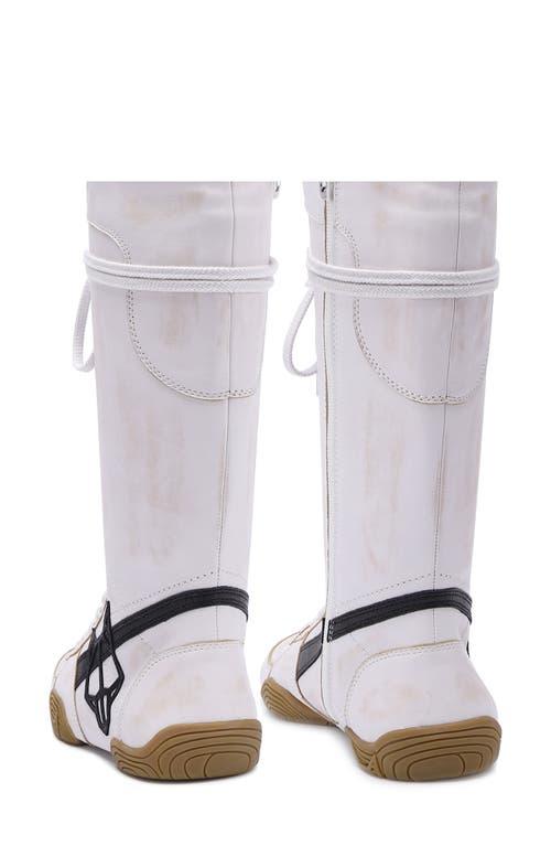 Naked Wolfe Betsy Boxing Boot in White | Lyst