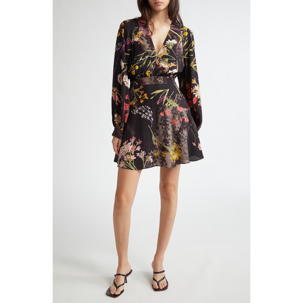 【海外限定】REISSワンピース☆Neva Floral Print Mini Dress Reiss Reiss x NYBG Marli Floral Minidress | Saks Fifth Avenue