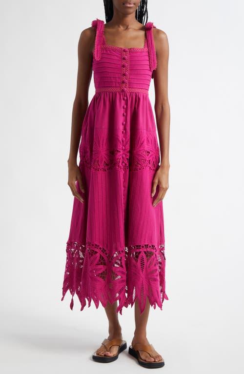 laced white dress Women's White Lace Maxi Dress main image 0