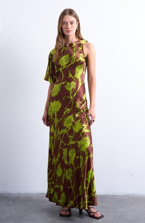topshop satin maxi dress Topshop + Satin Chain Maxi Dress