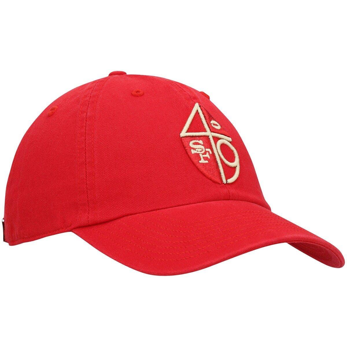 47 San Francisco 49ers Clean Up Script Adjustable Hat At Nordstrom