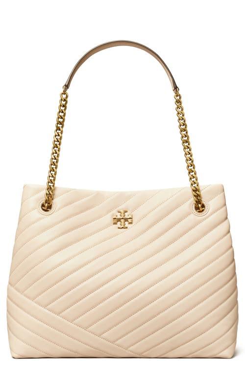 Tory Burch Kira Chevron Tote in Natural Lyst