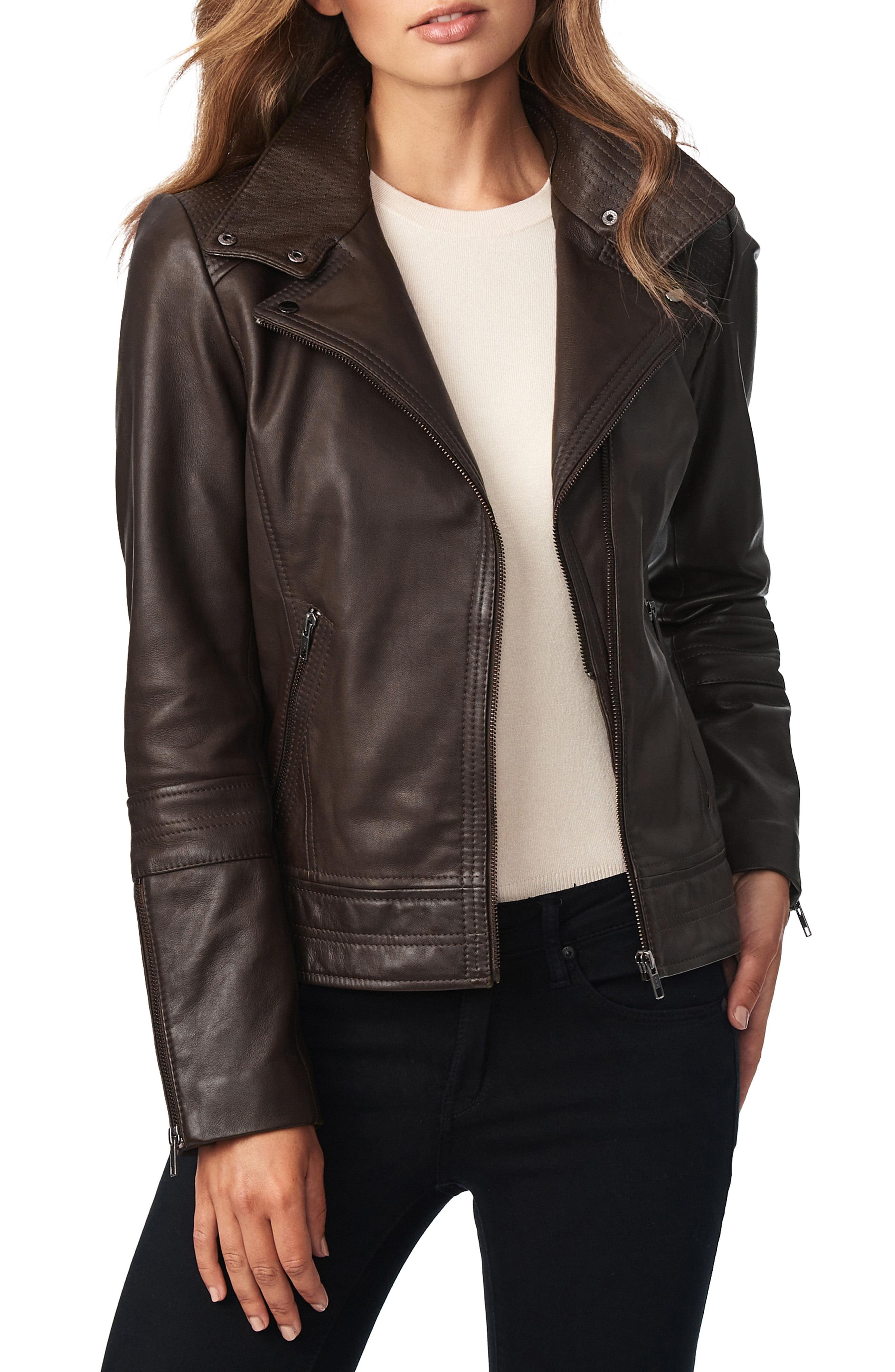 bernardo collection leather jacket