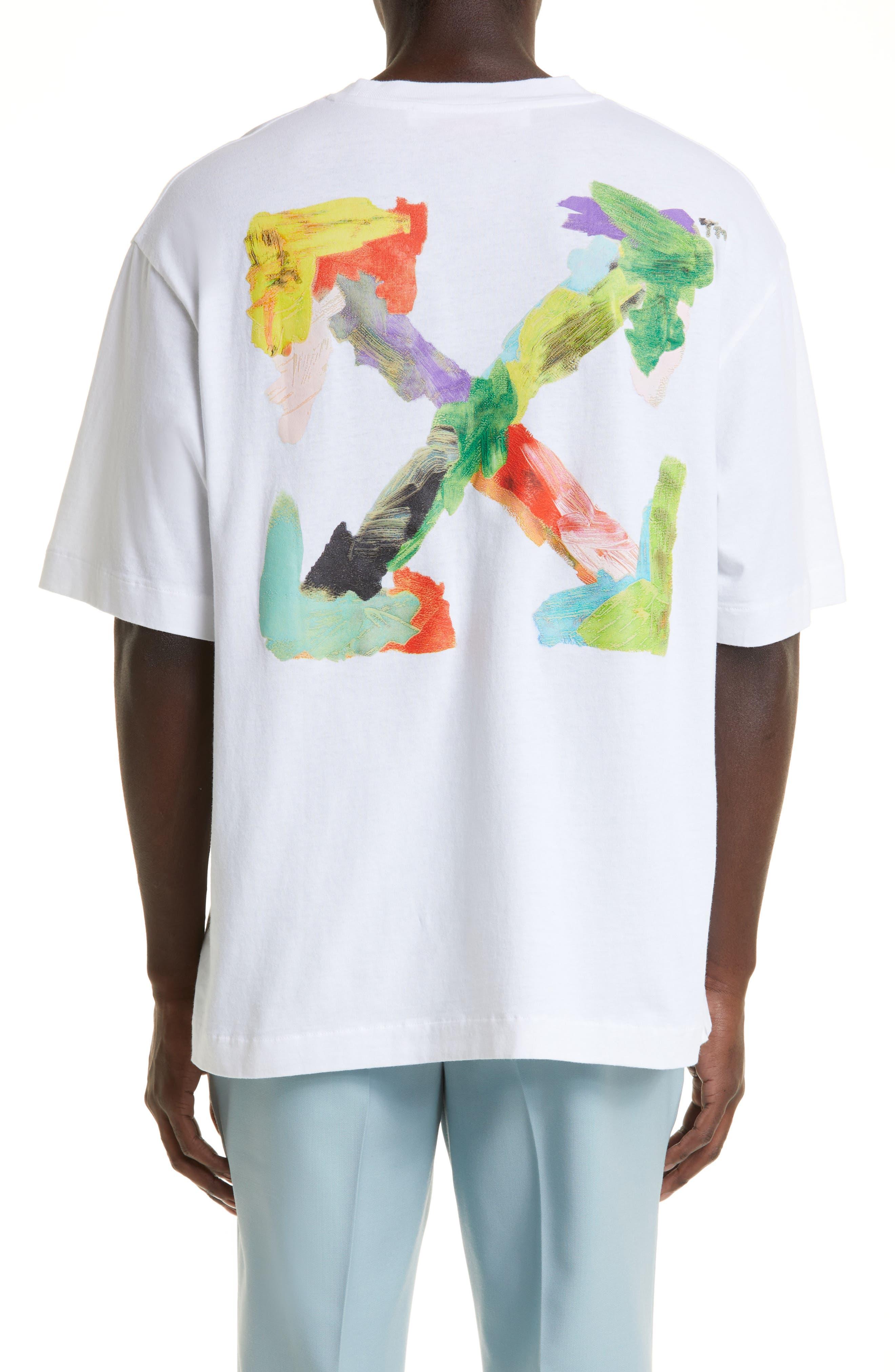 Off white shop colored arrows tee