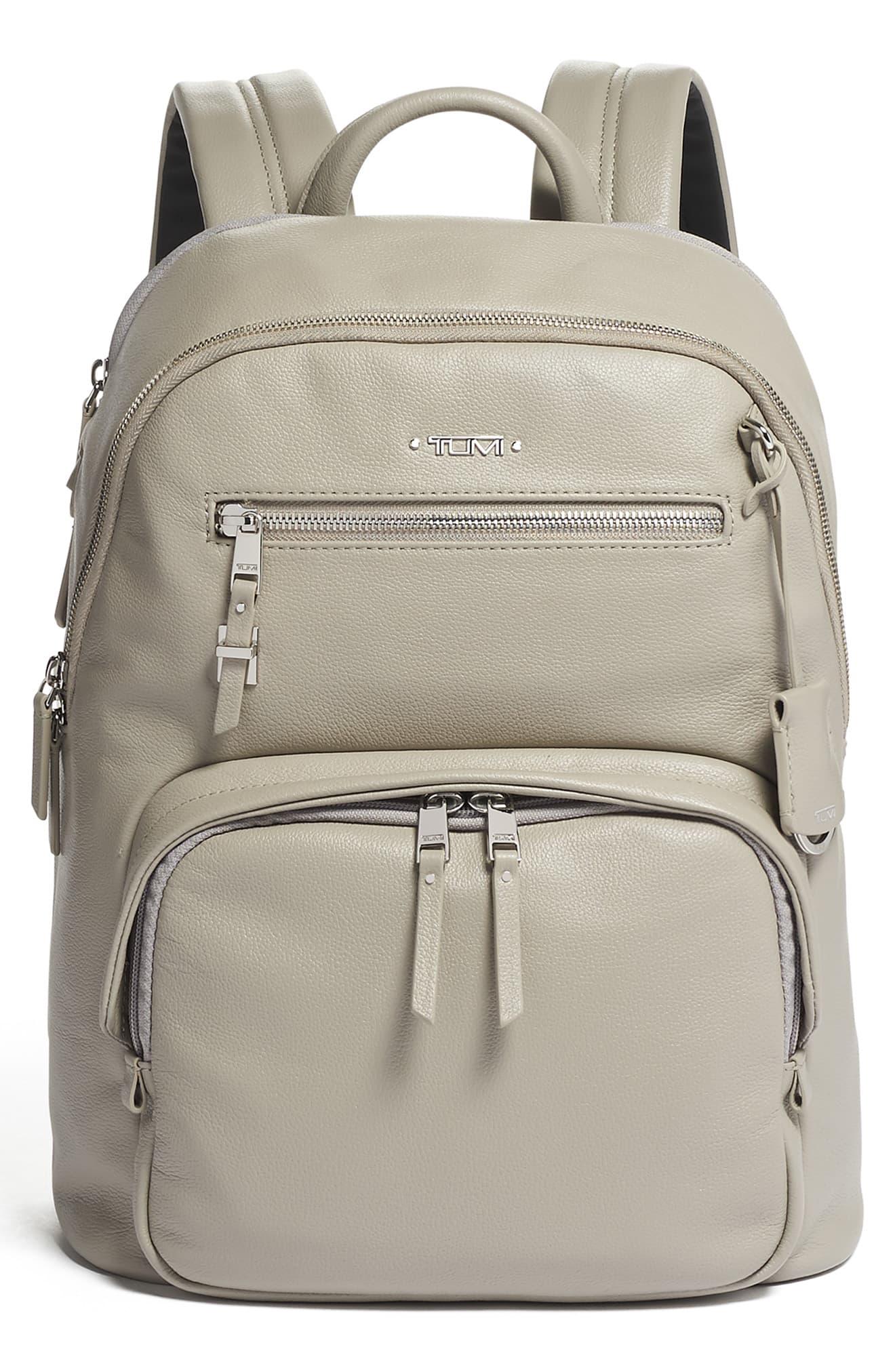 Tumi Leather Voyageur Hartford Backpack in Grey (Gray) Lyst