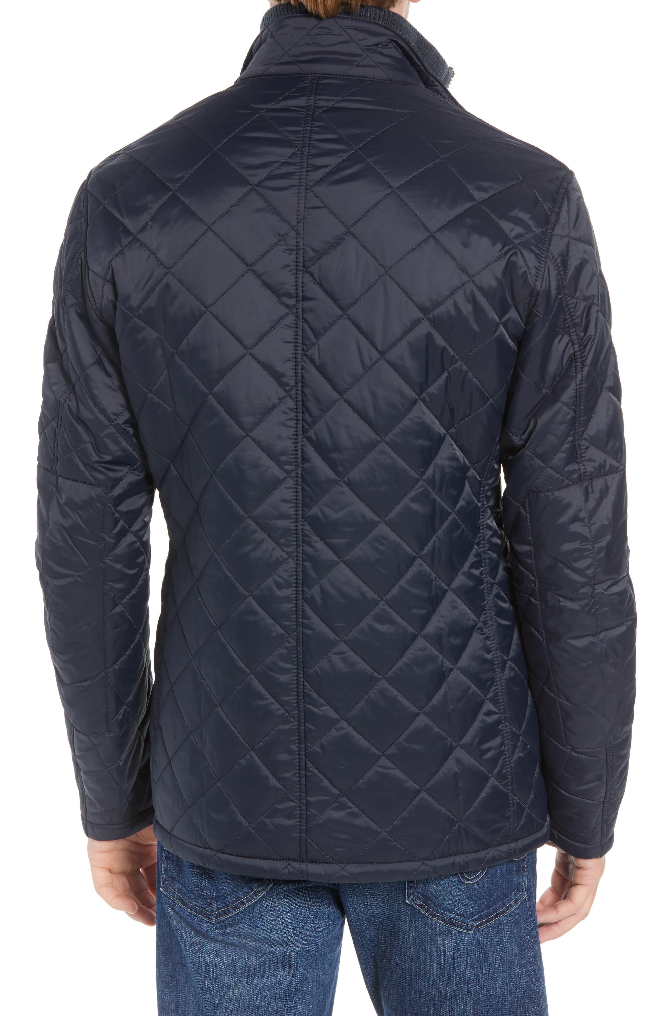 Barbour International Windshield Quilted Jacket in Charcoal (Blue) for ...
