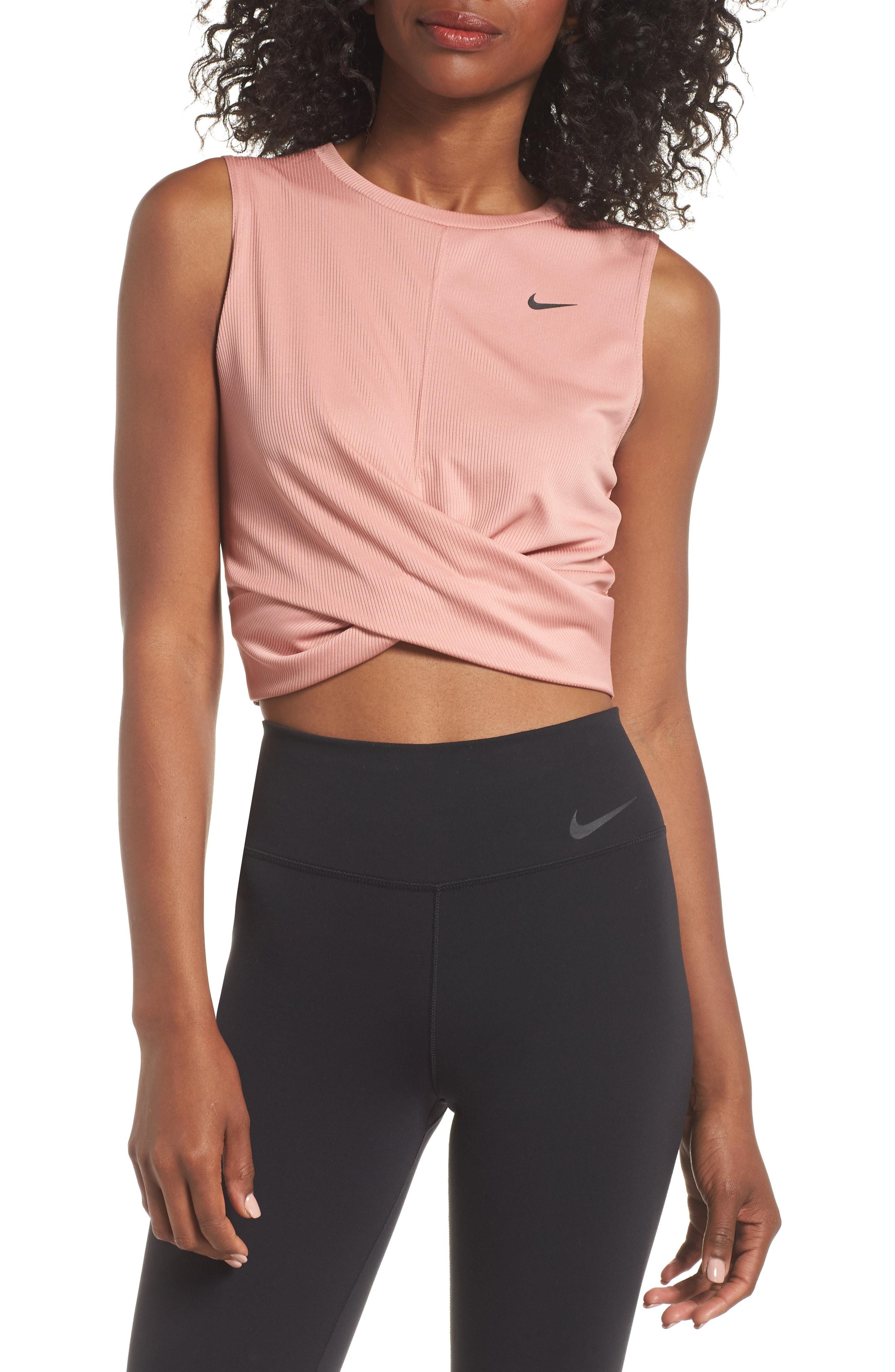  Nike Women's Nike Yoga Twist Training Tank, Black