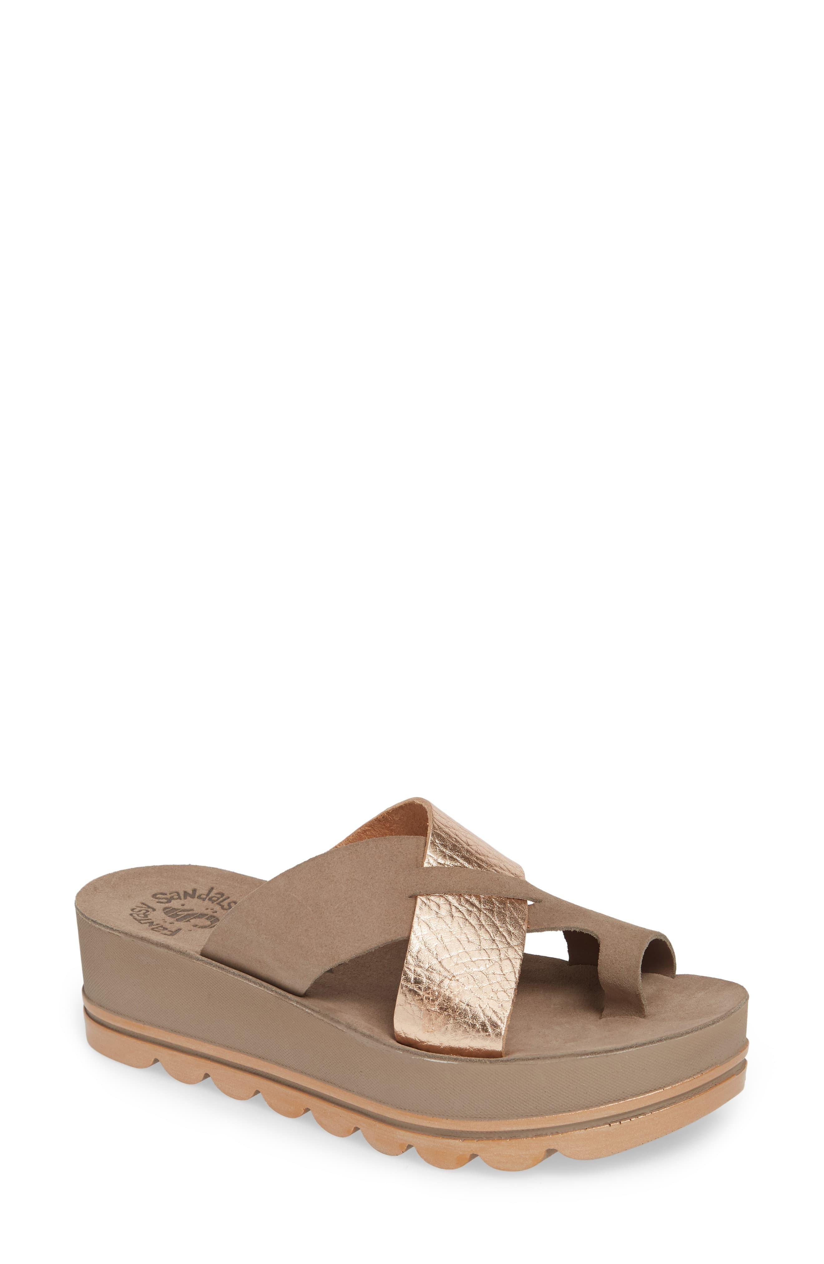 fantasy sandals rose gold