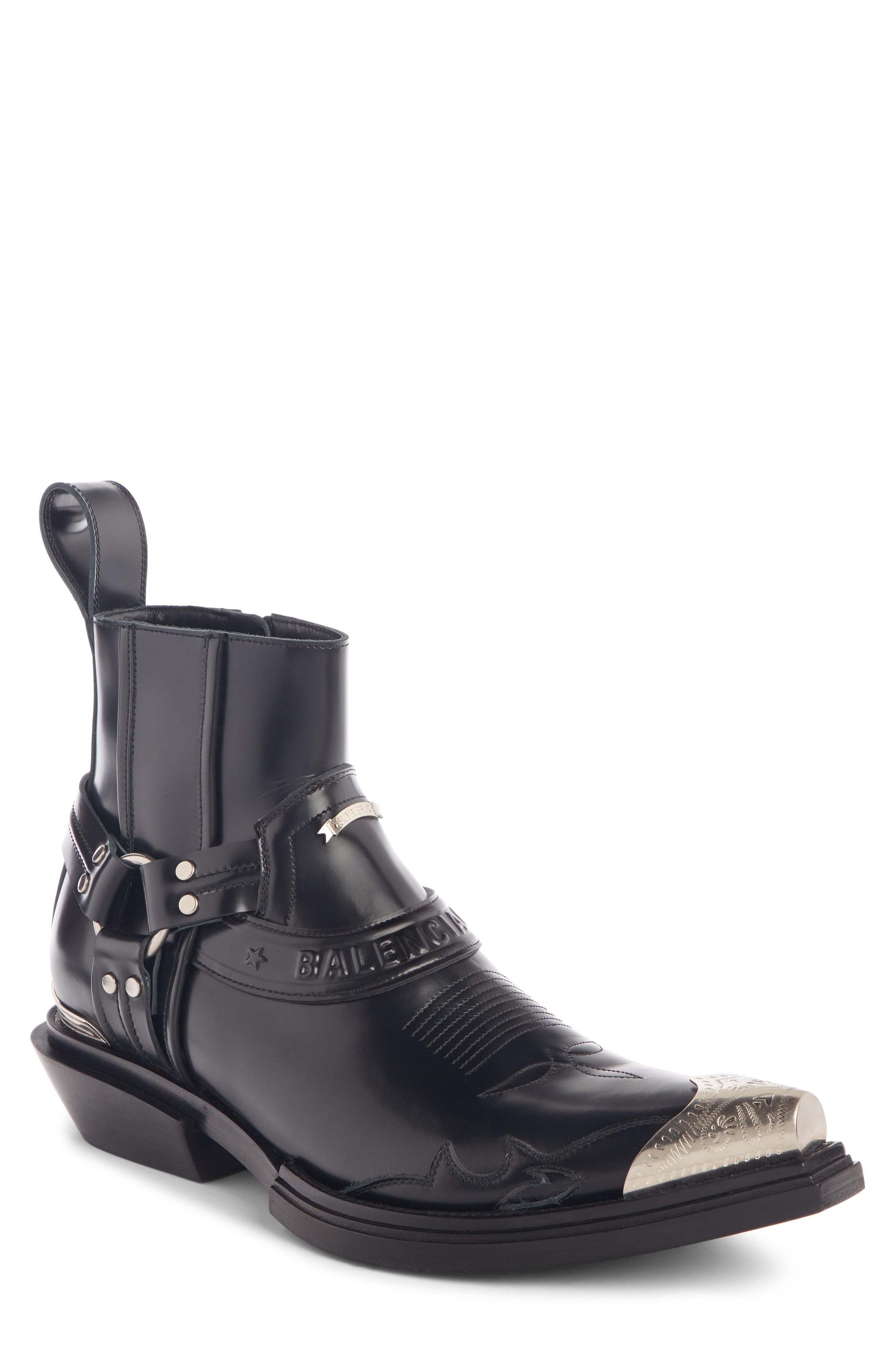 balenciaga harness boots