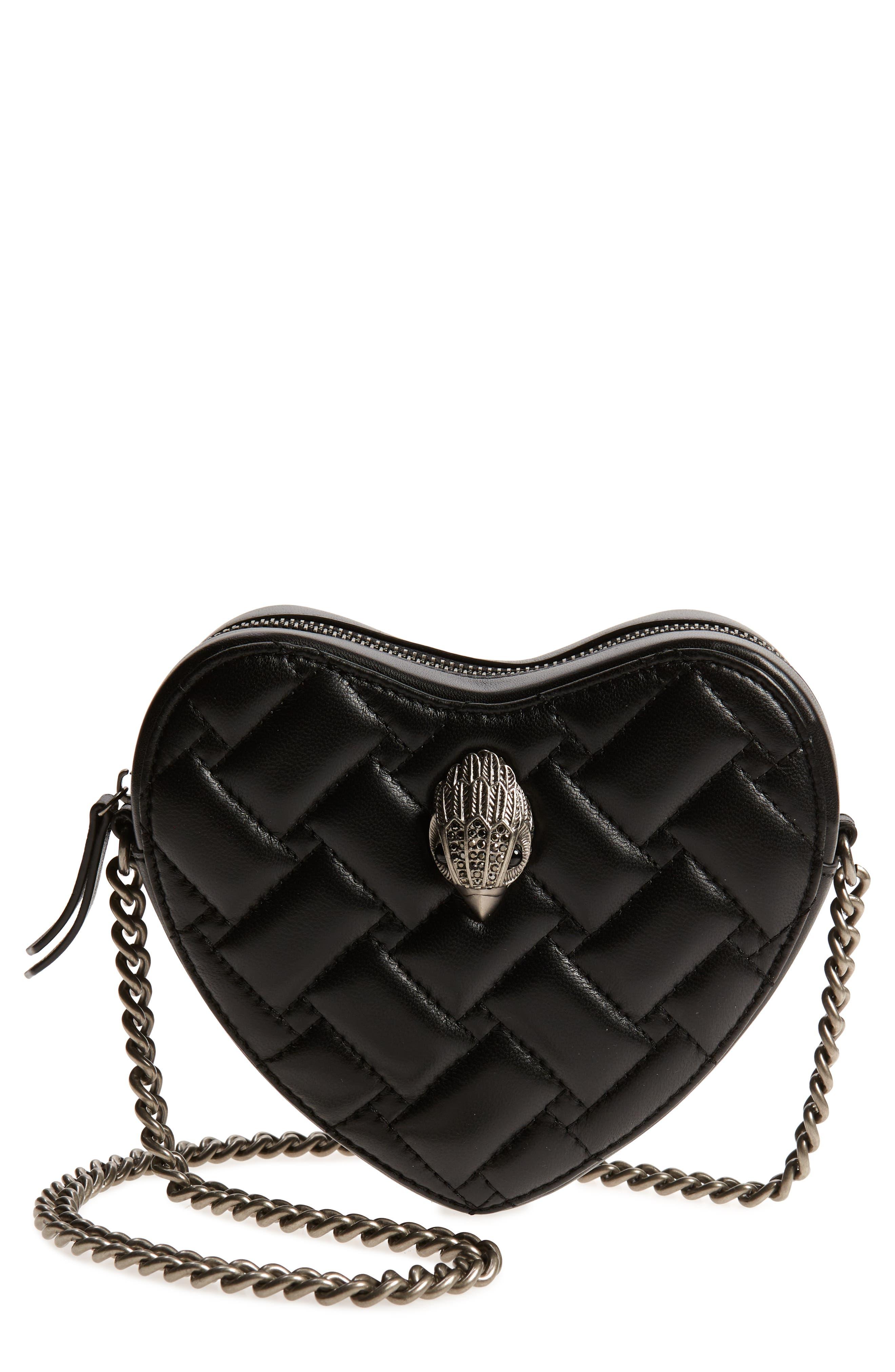 Kurt Geiger Kensington Heart Crossbody Bag in Black Lyst
