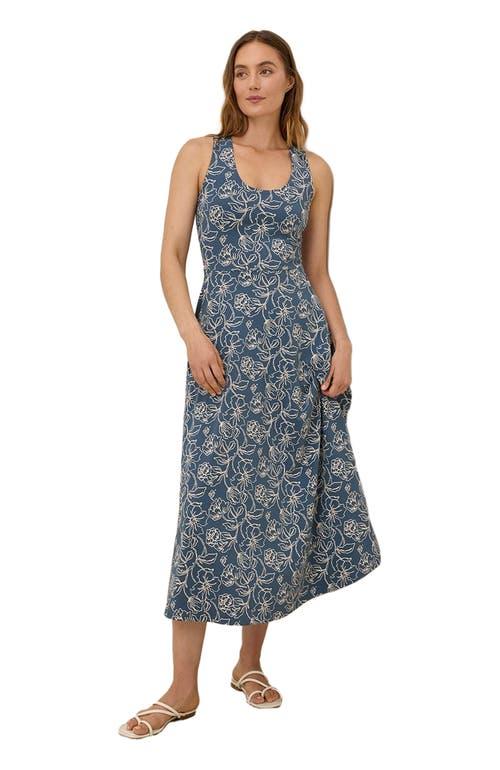 pact fit & flare open back maxi dress Ad