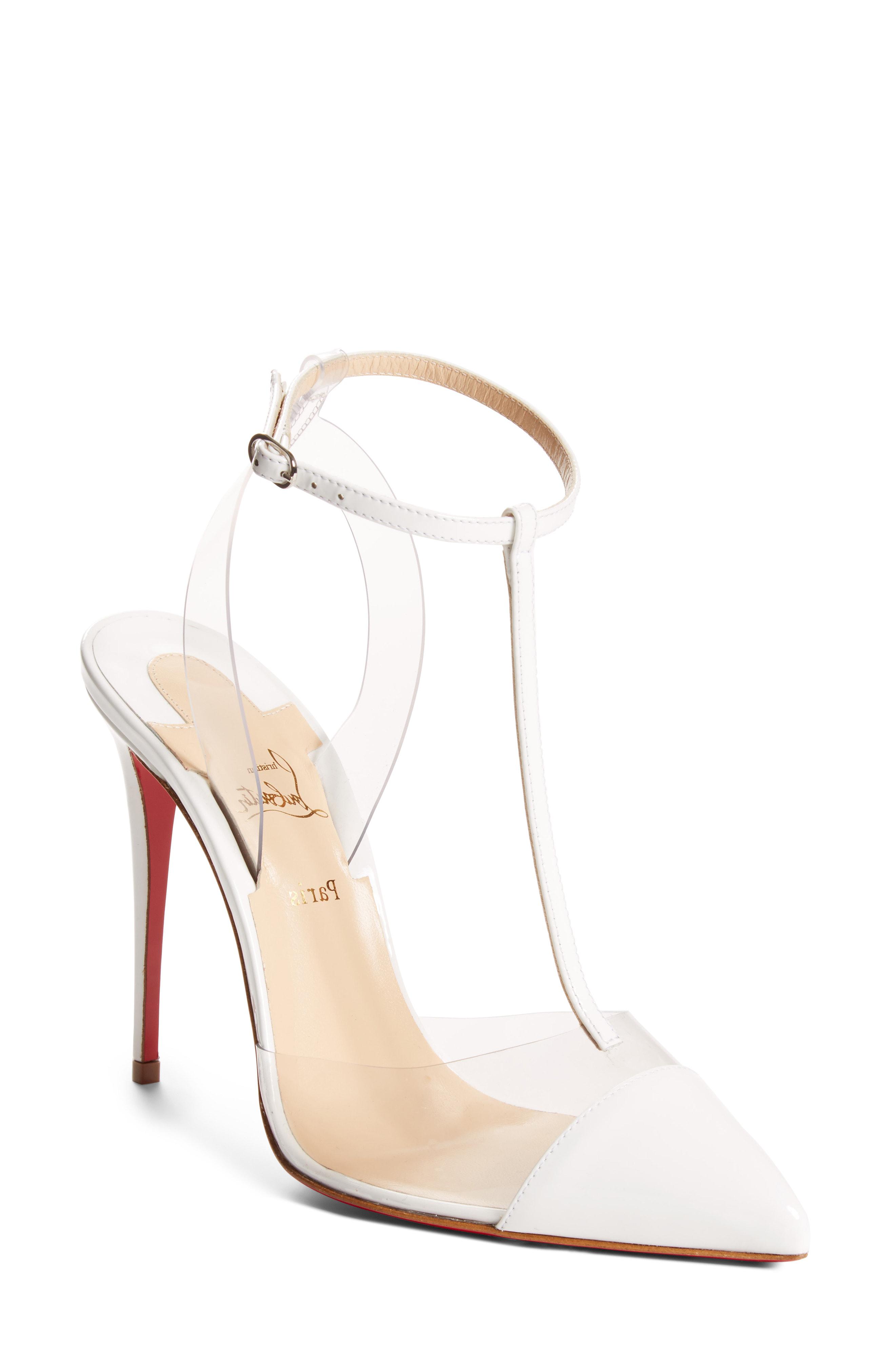 louboutin nosy white