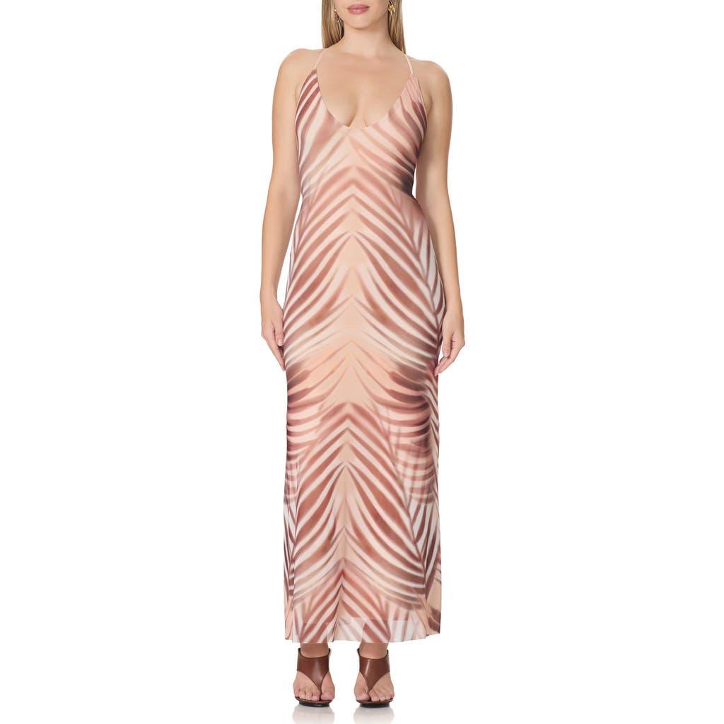 afrm pink leopard dress Azula Dress