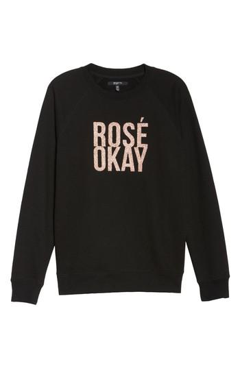 rose okay sweatshirt