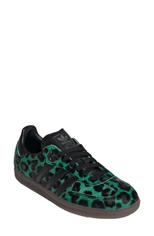 adidas gazelle silver green womens adidas Samba Xlg Shoes - Unisex - Shadow Green / Chalk White / Gum