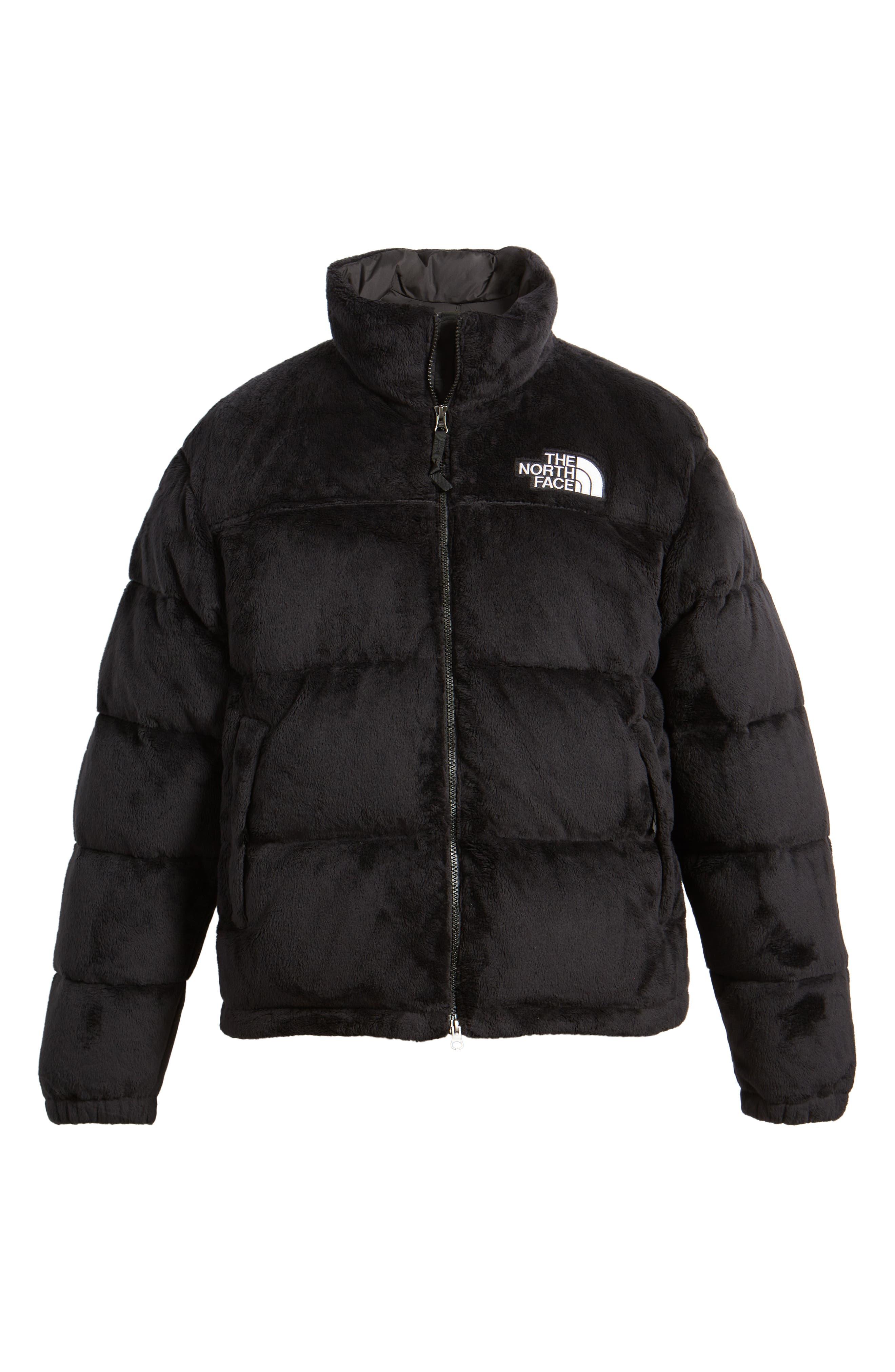 The North Face Versa Velour Nuptse 600 Fill Power Down Jacket in Black for  Men | Lyst