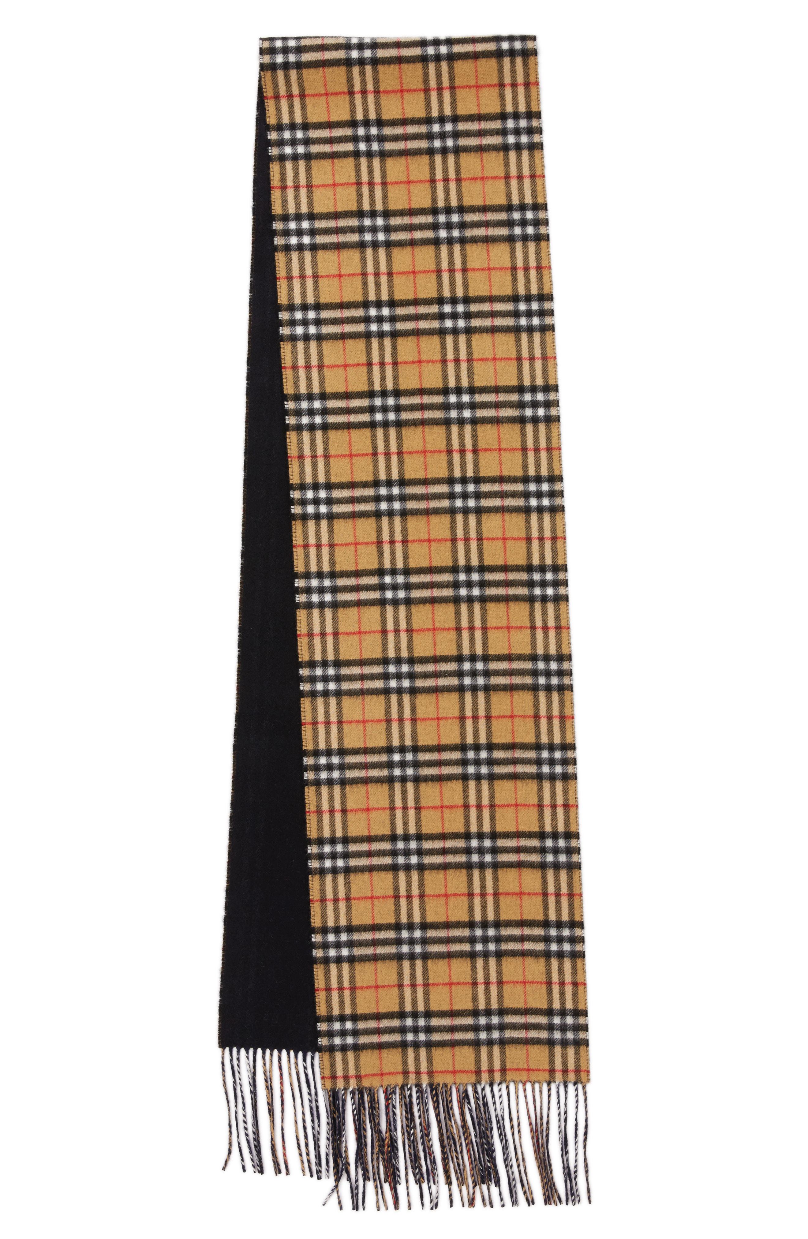 burberry reversible scarf cashmere