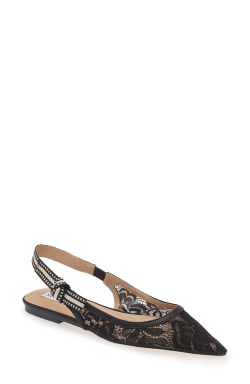 Flat Sandals Vince Olsen Leather Slingback Sandals Steve Madden