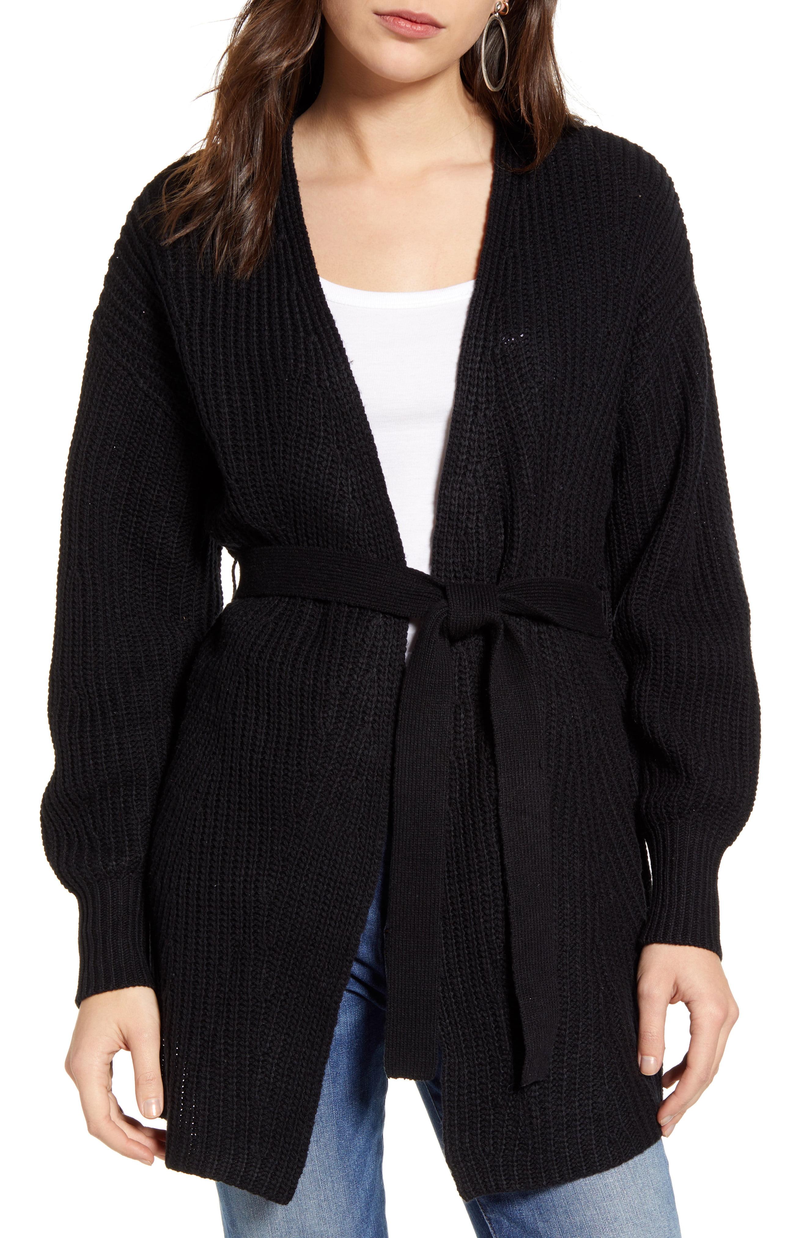splendid black cardigan