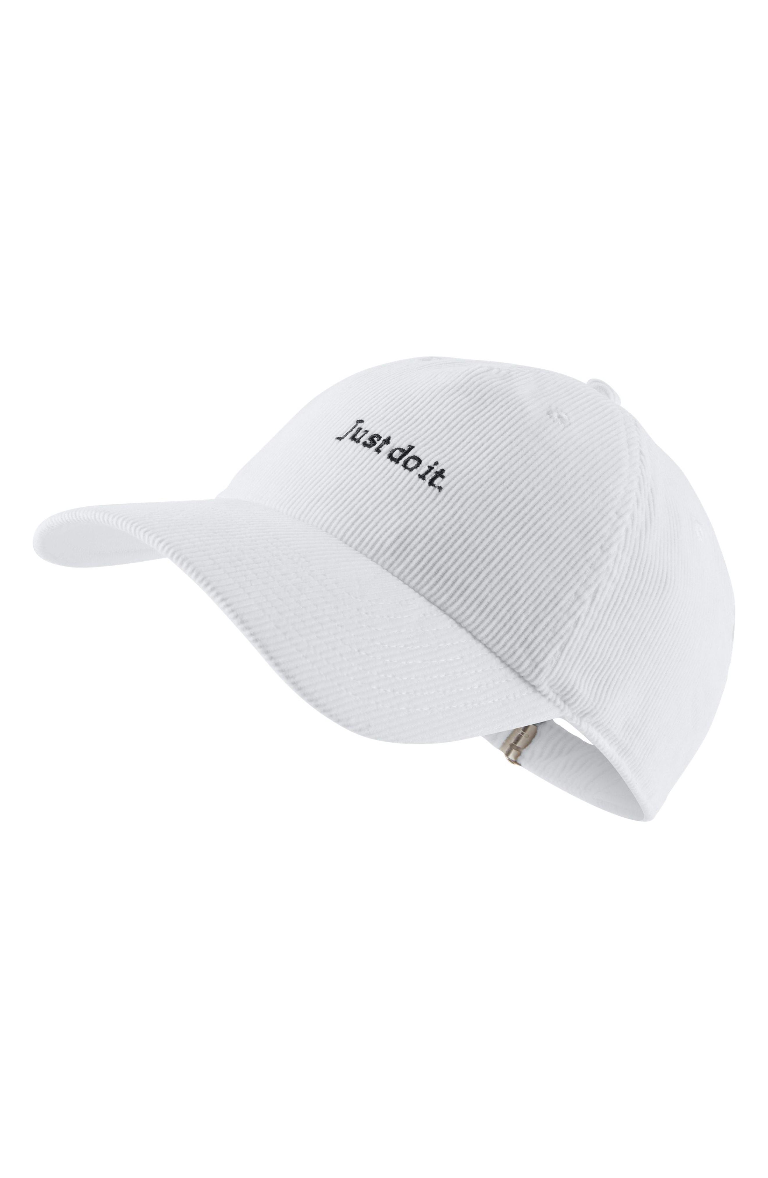 nike corduroy hat just do it