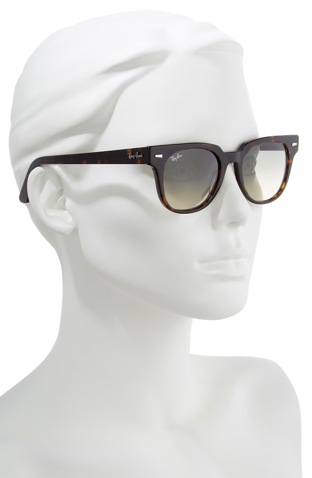 Ray Ban Meteor 50mm Gradient Wayfarer Sunglasses Havana Gradient Lyst