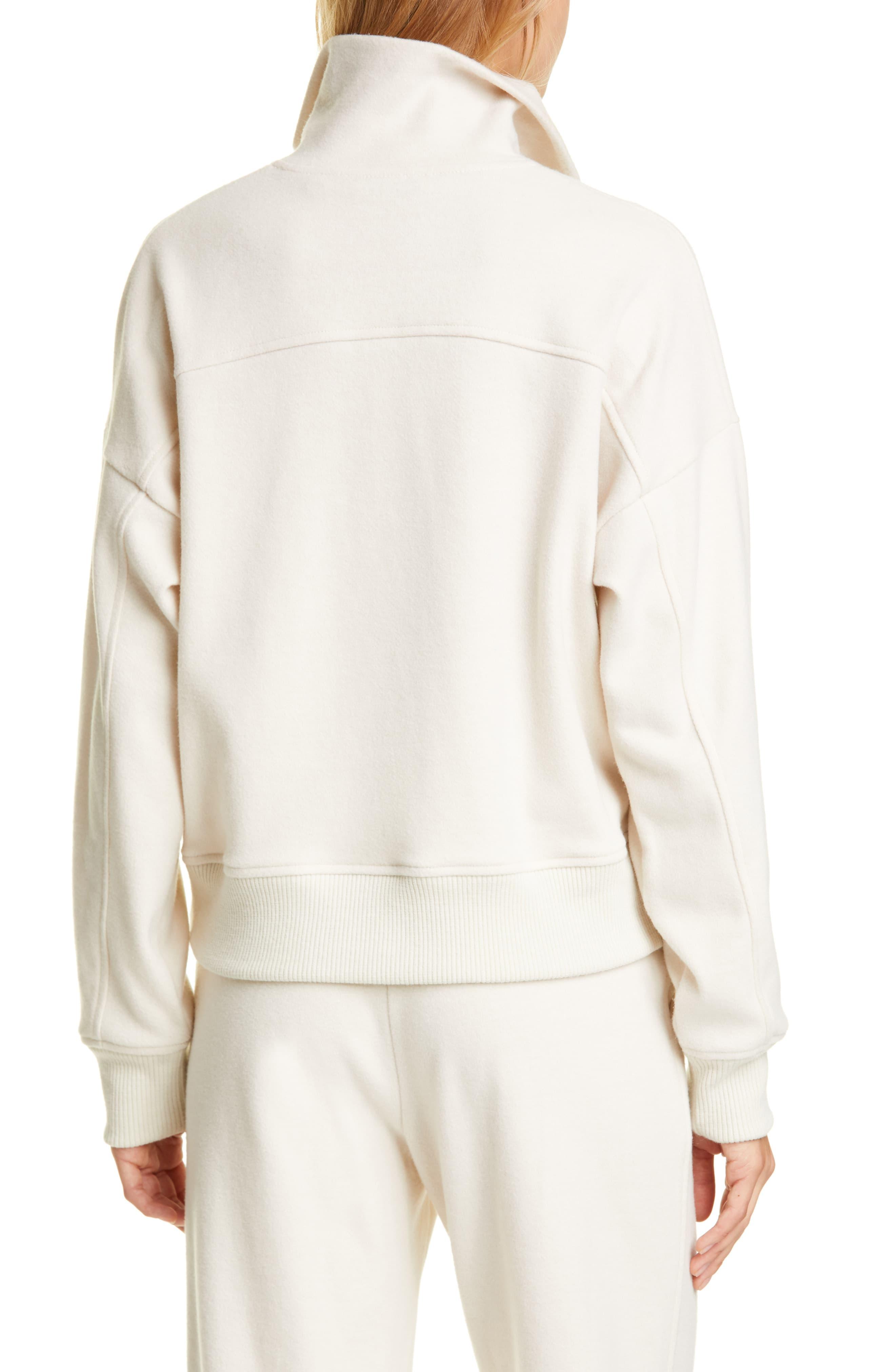 vince cozy half zip pullover
