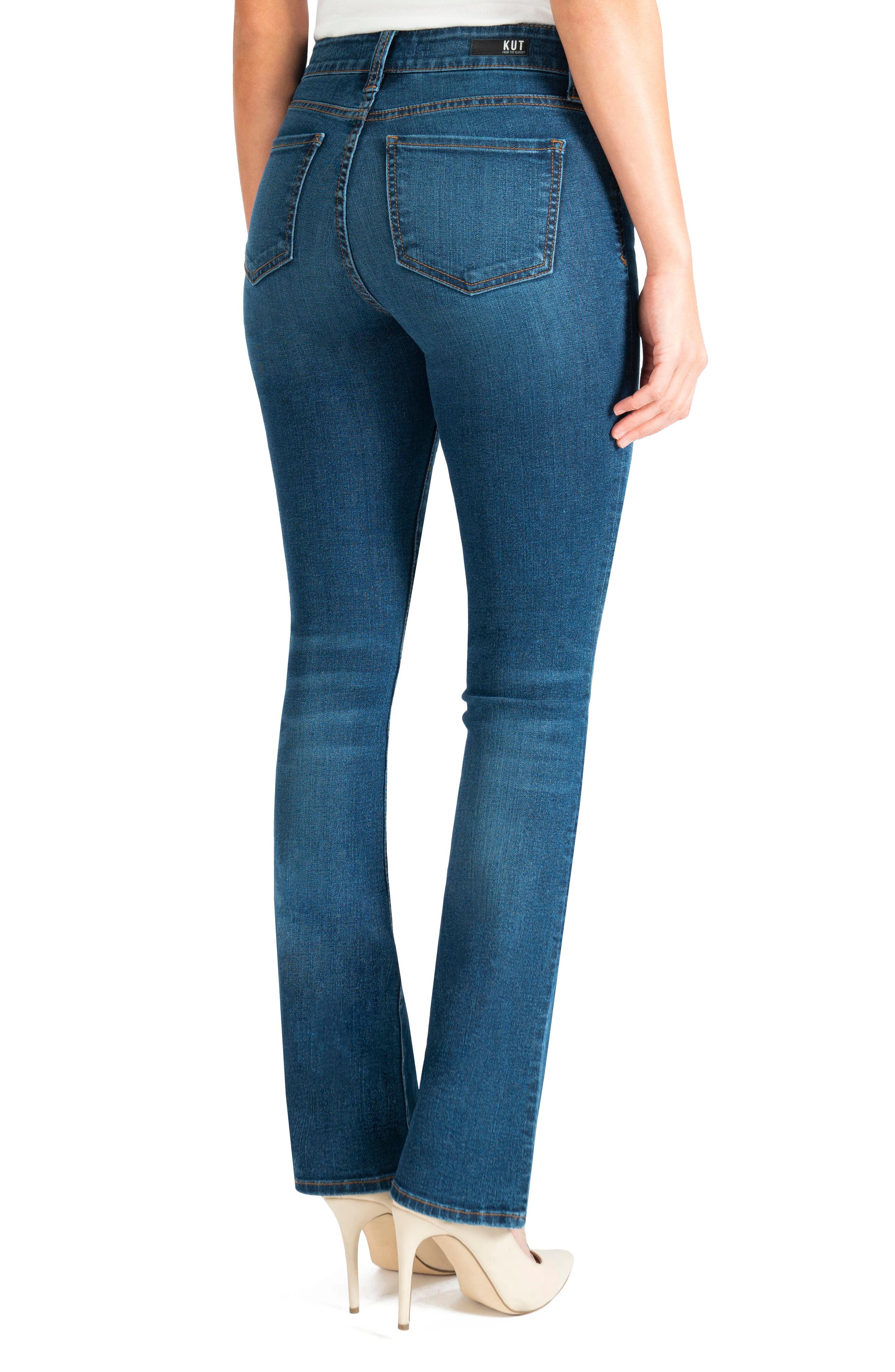 Kut From The Kloth Natalie High Waist Bootcut Jeans in Blue | Lyst