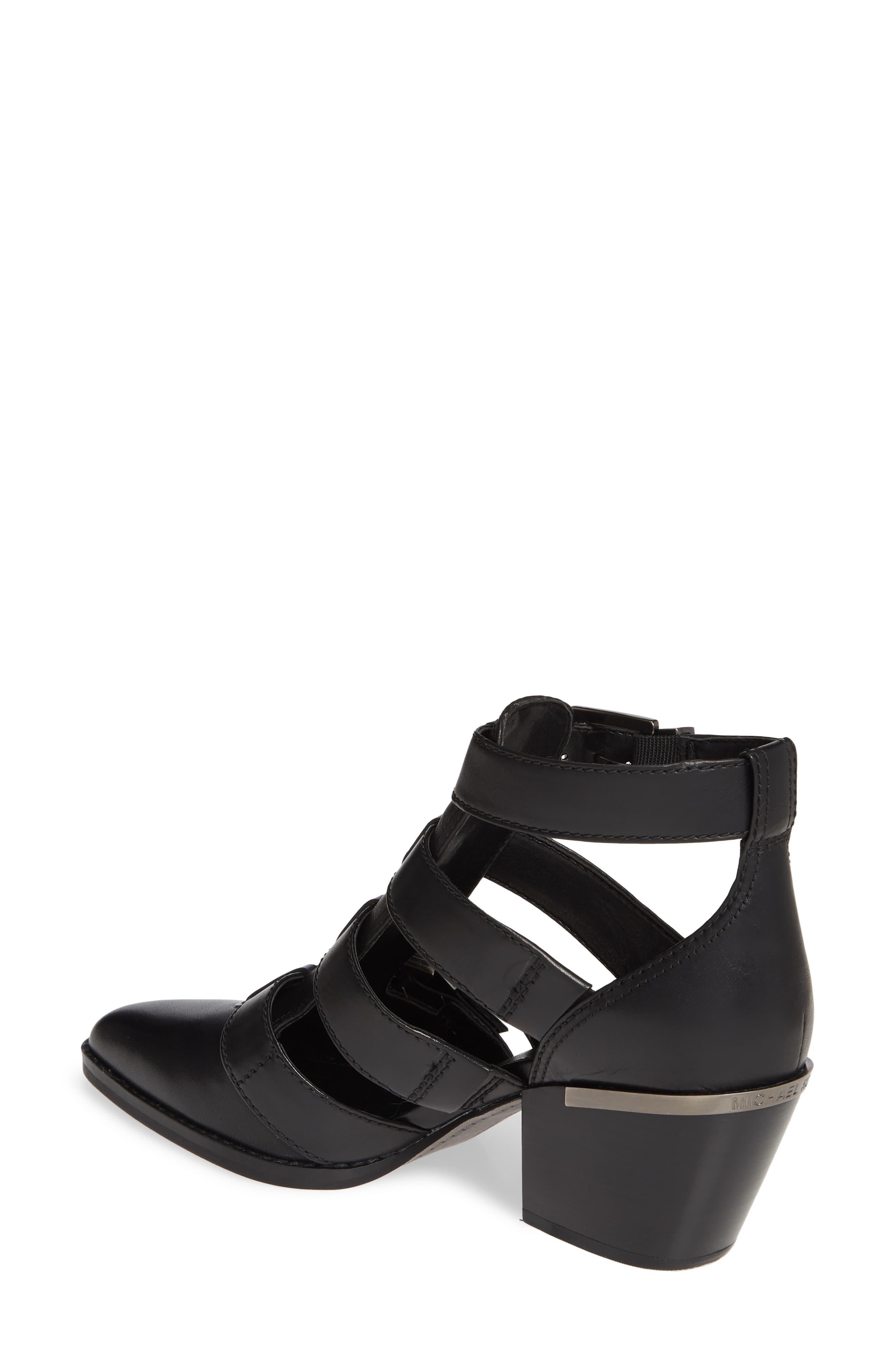 michael kors griffin cage bootie