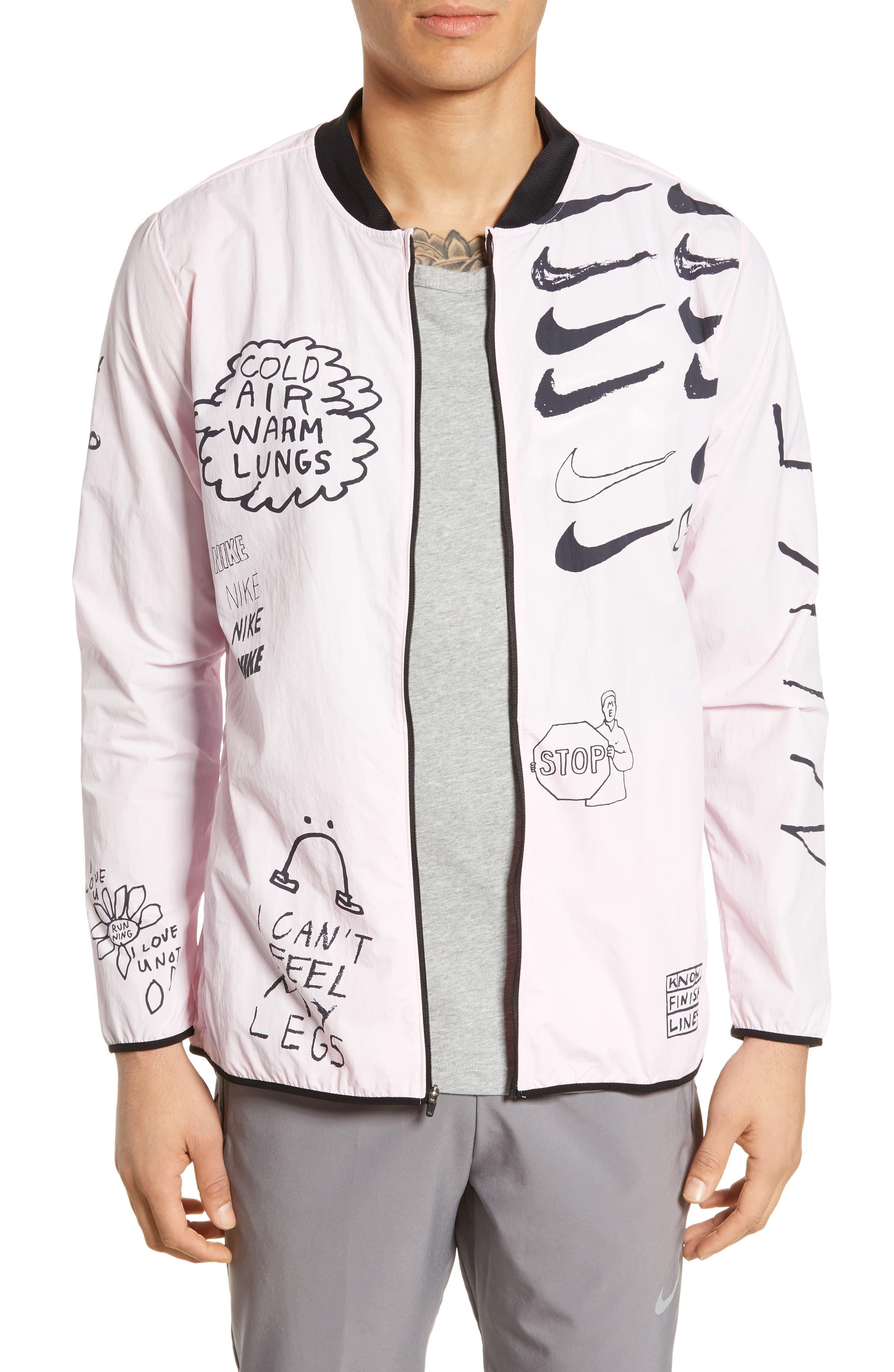 cold air warm lungs nike jacket