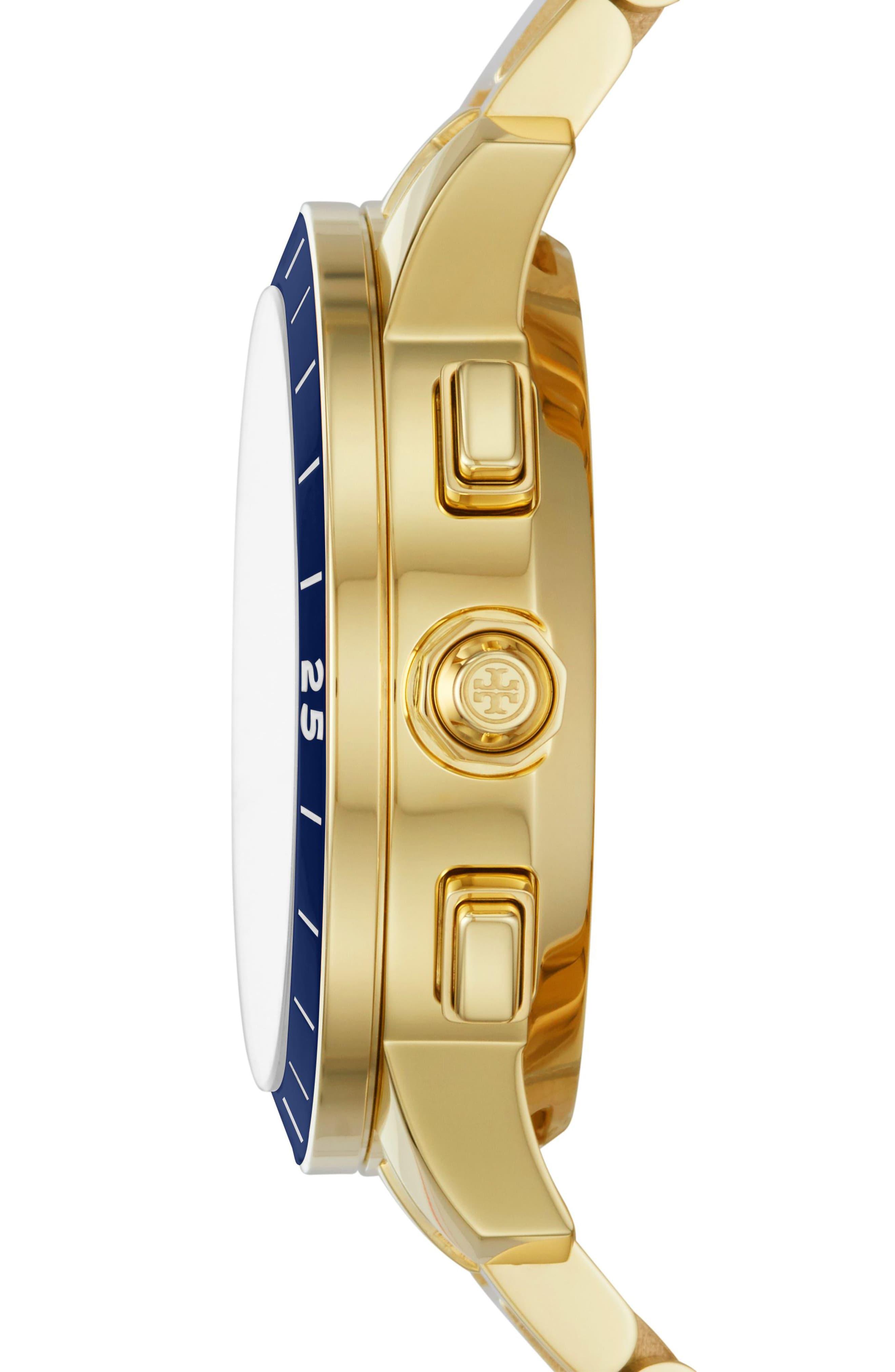 tory burch collins hybrid watch