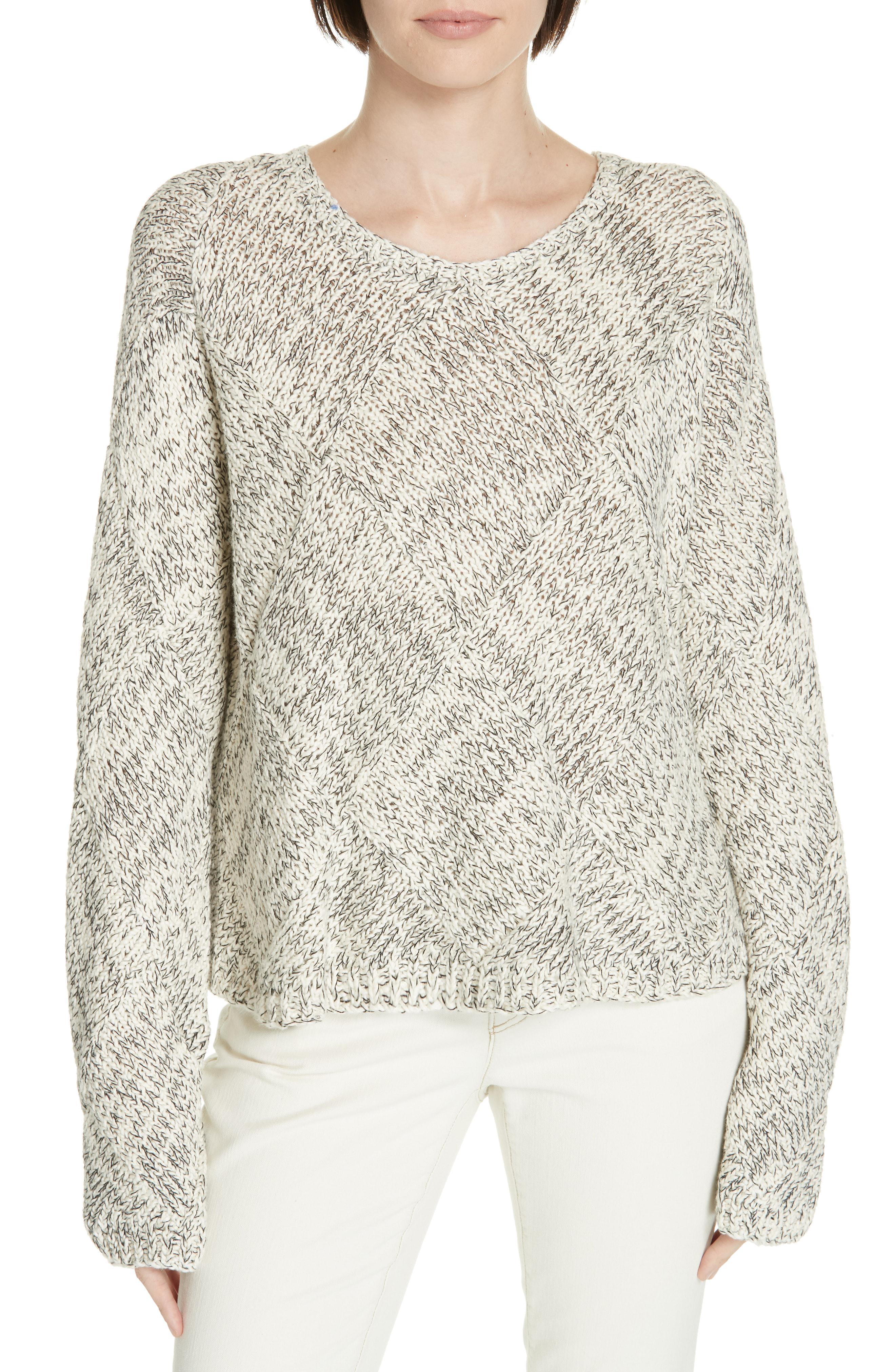 eileen fisher linen cotton sweater