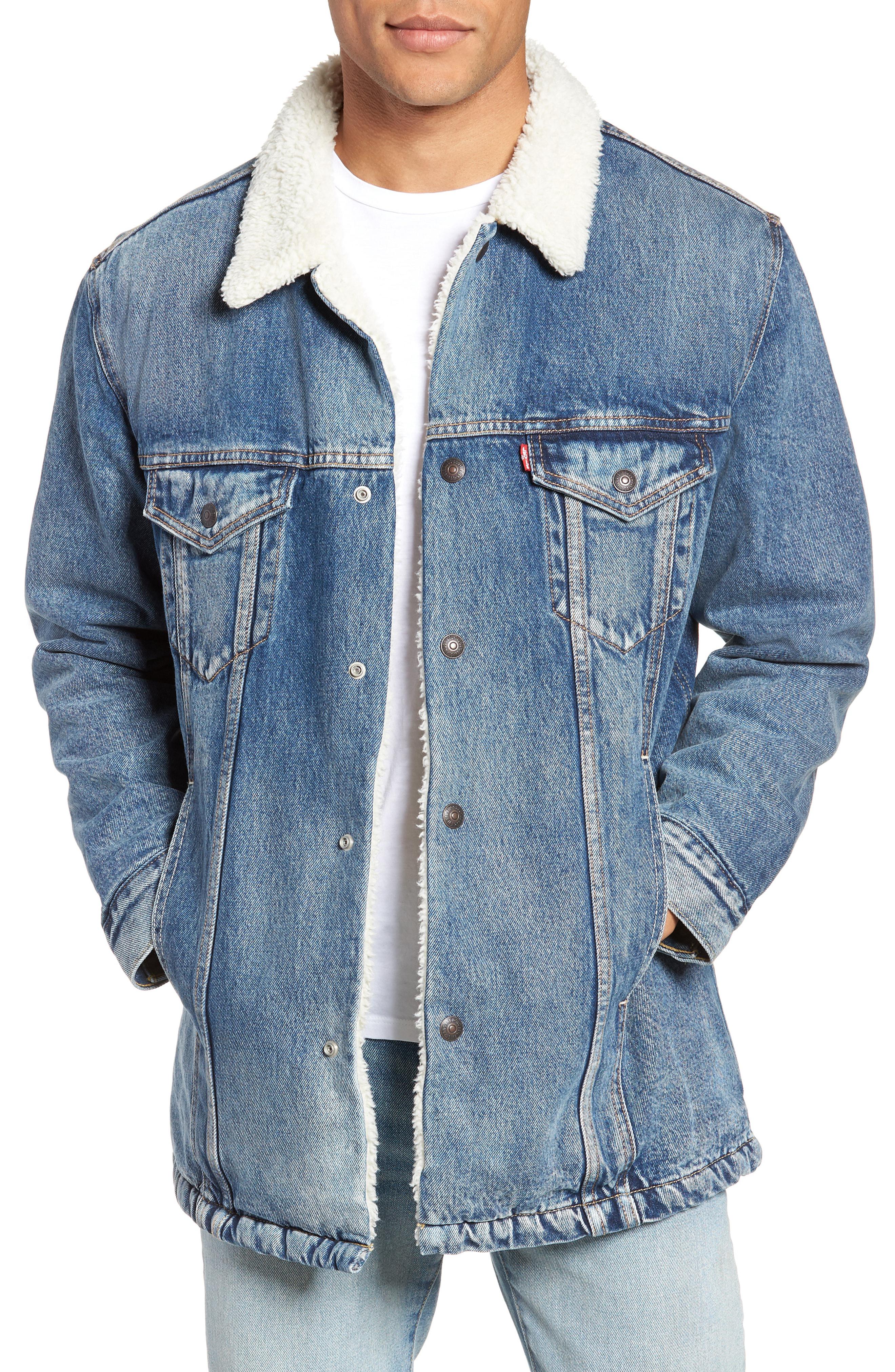 levi's lined trucker jacket