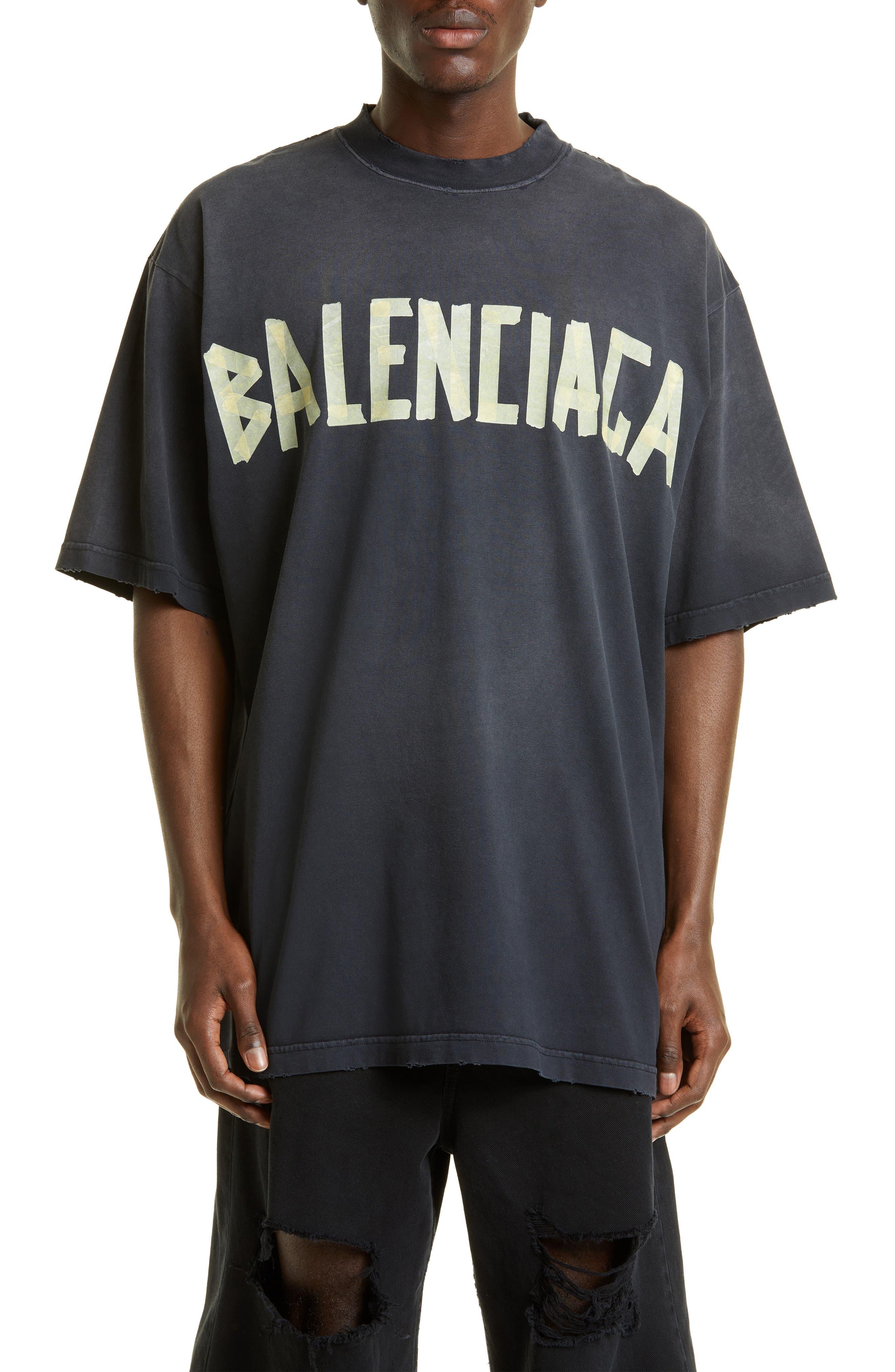 Balenciaga Black Gaffer T-Shirt