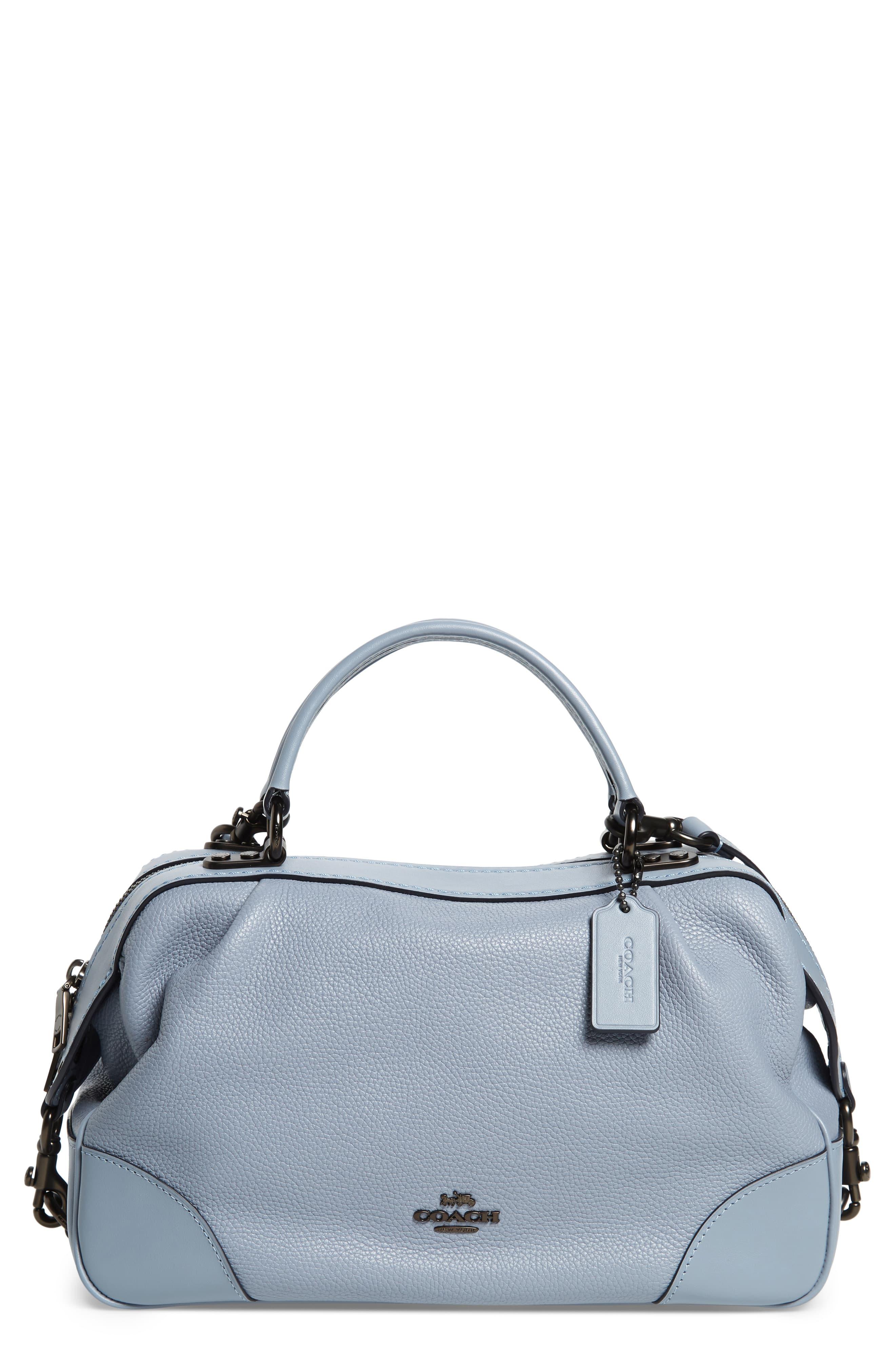 coach aidy leather satchel