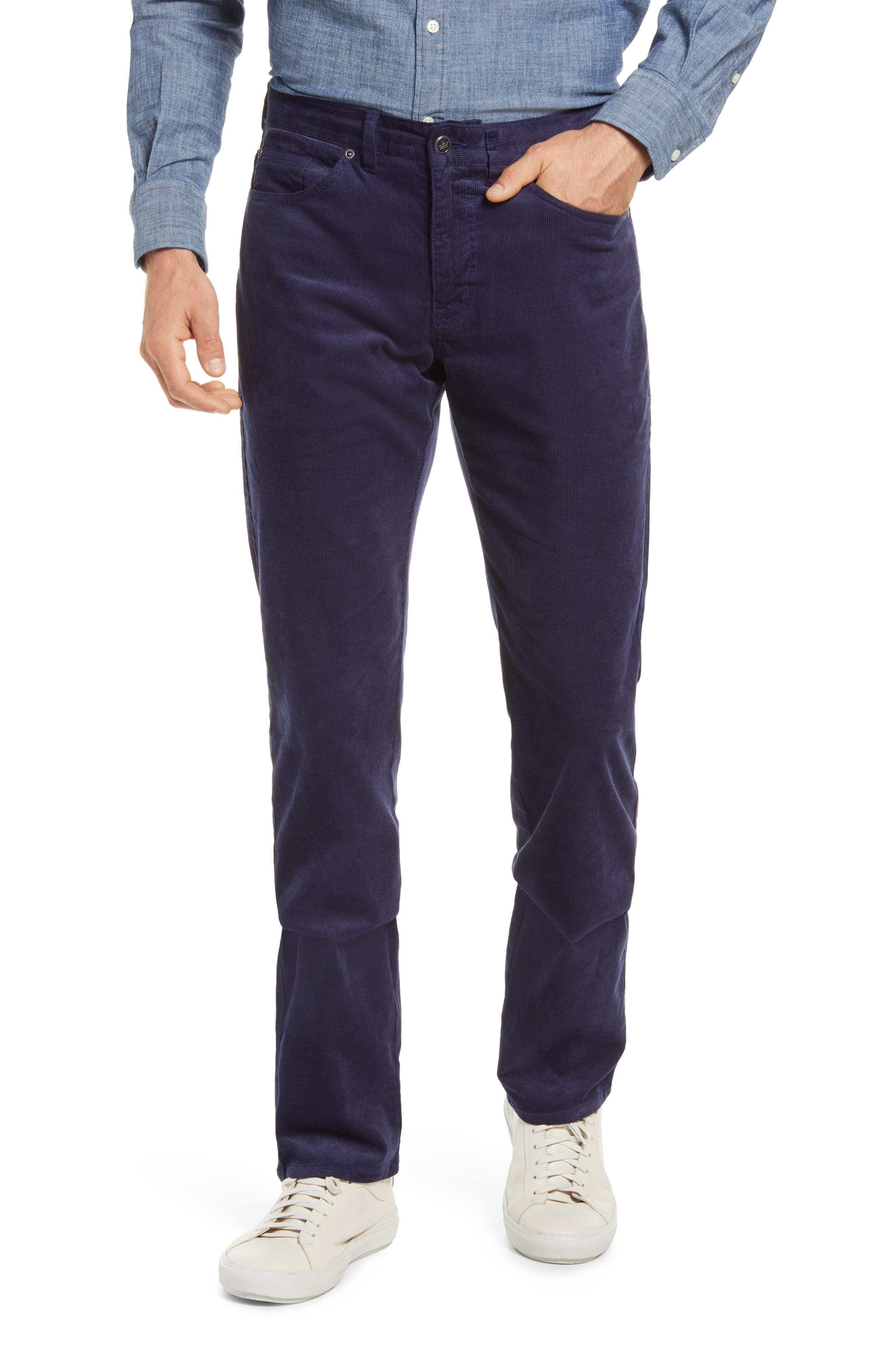 Peter Millar Stretch Cotton Blend Corduroy Pants in Navy (Blue) for Men ...