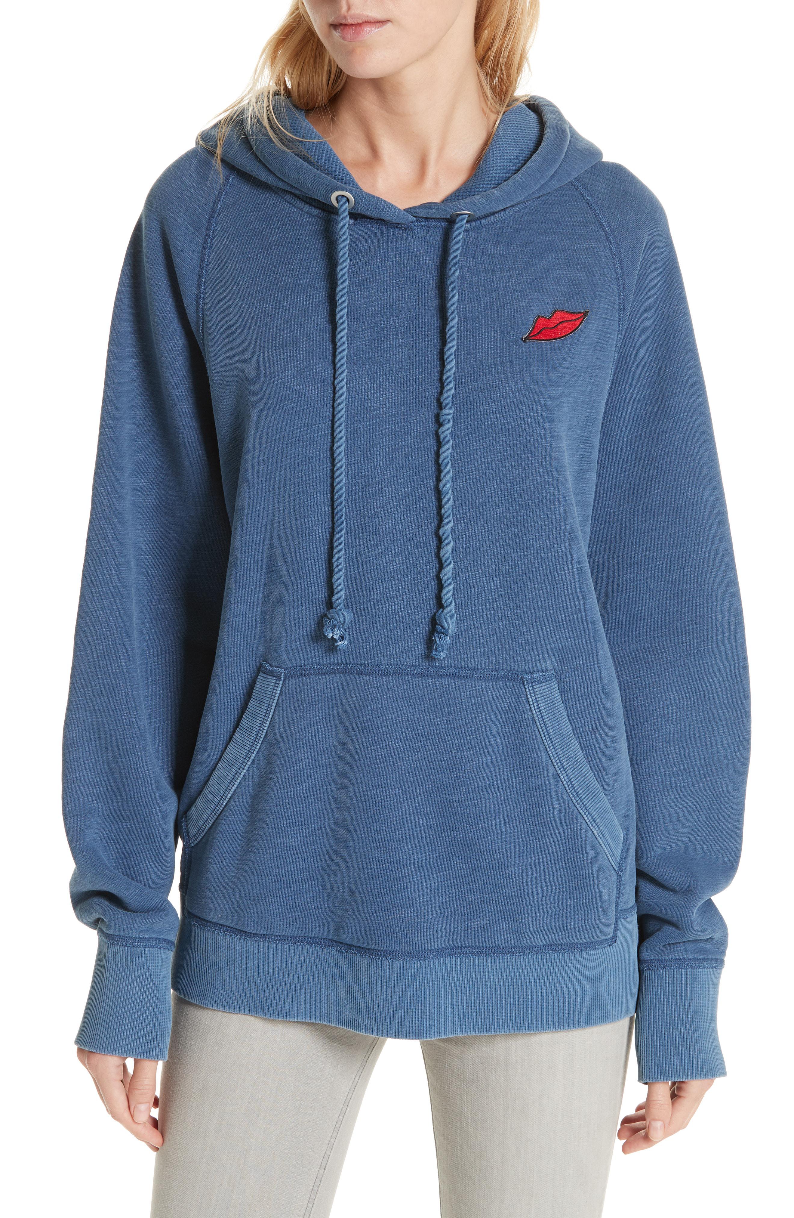 blue rag hoodie