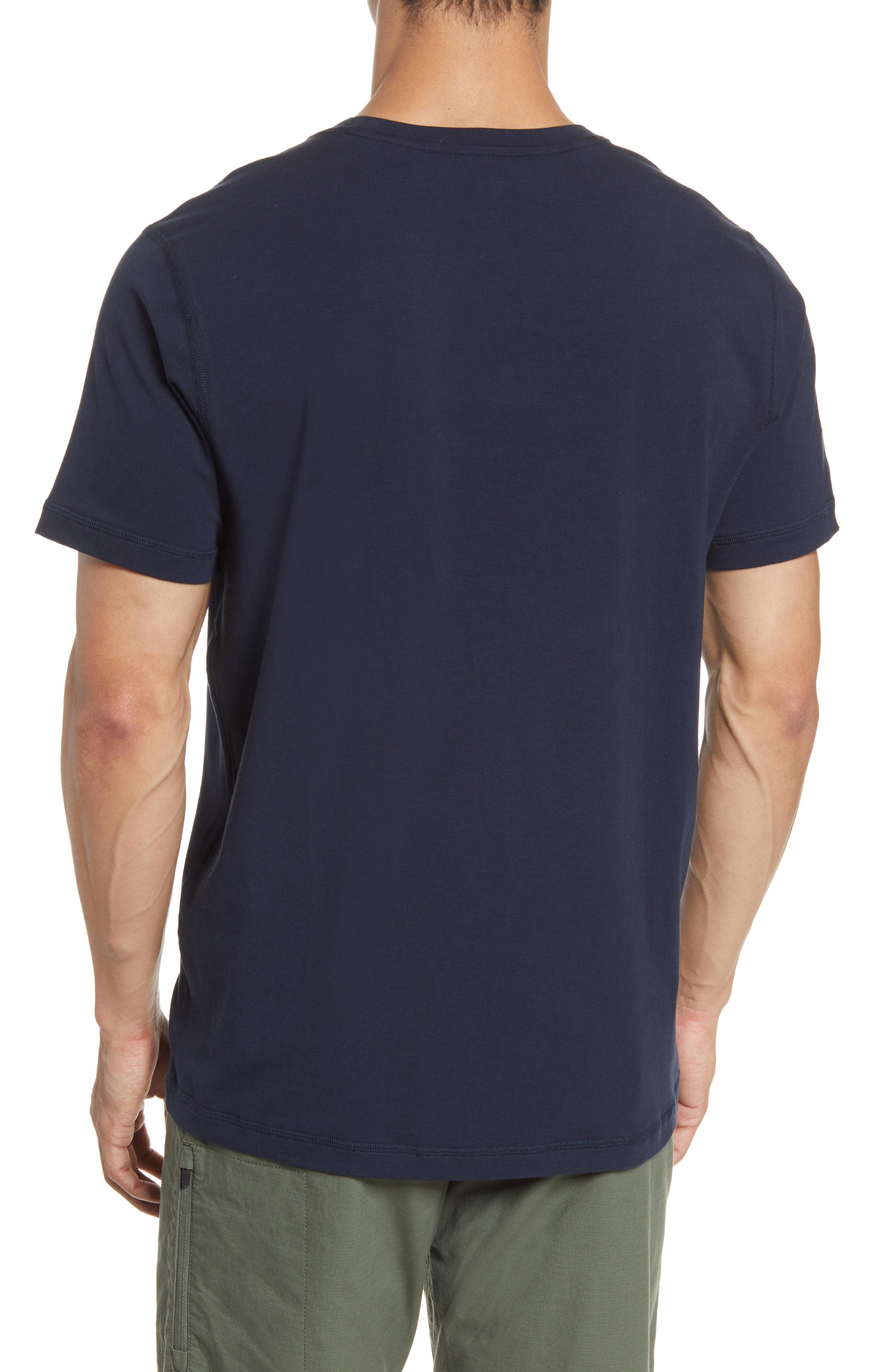 Vuori Cotton Tuvalo Crewneck T-shirt in Blue for Men - Lyst