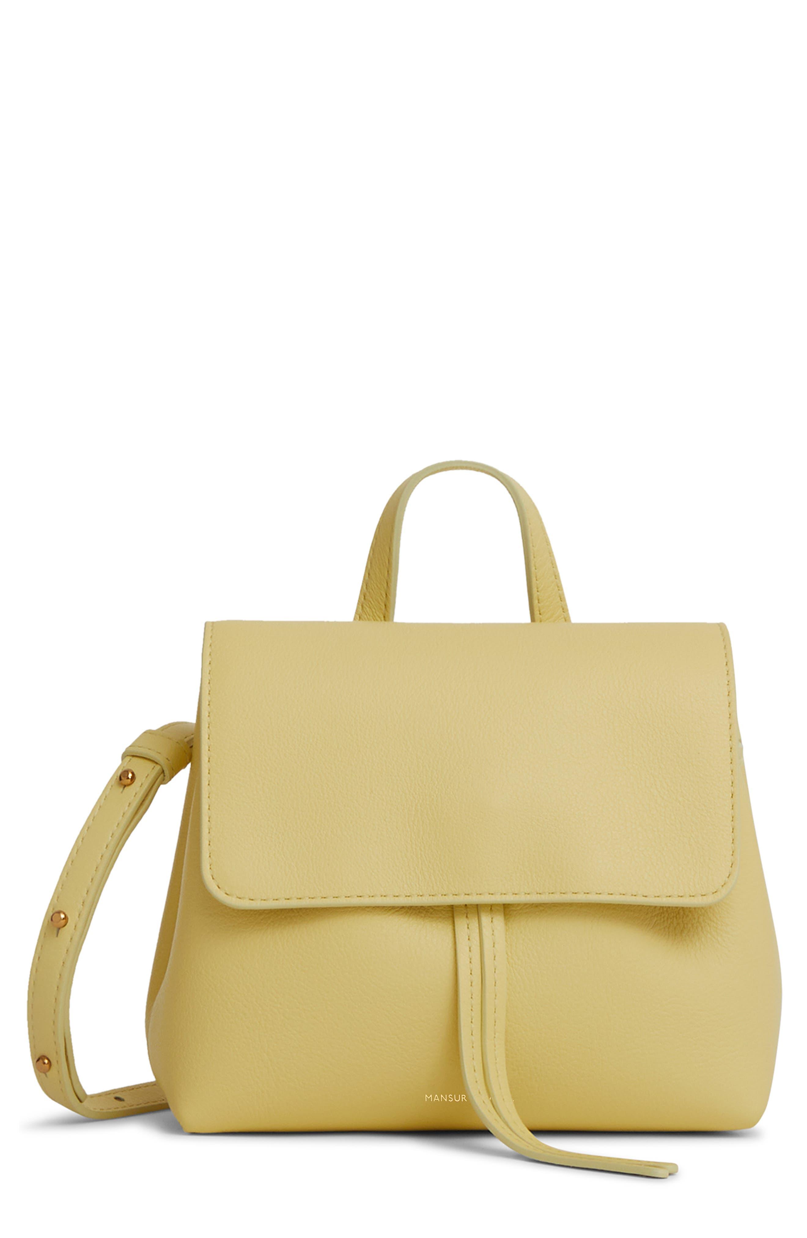 Mansur Gavriel Lady Mini Soft Leather Messenger Bag - Bergdorf Goodman