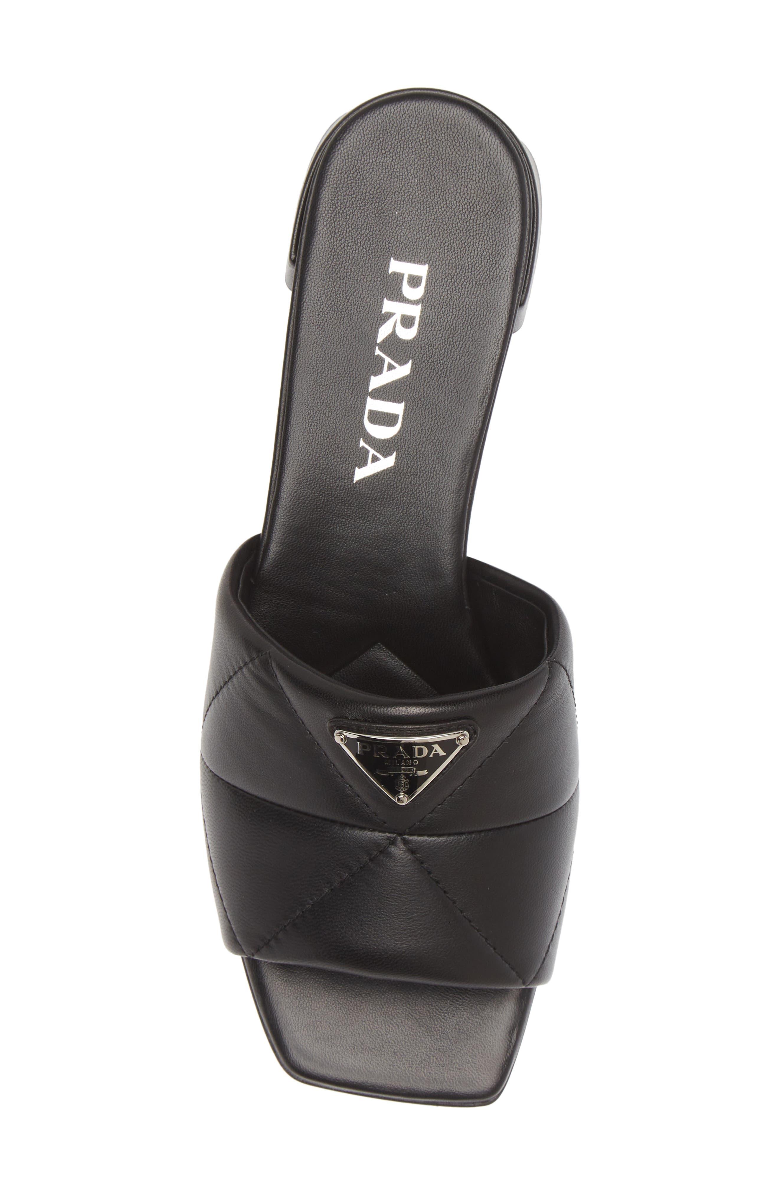 Prada slide sandals sale