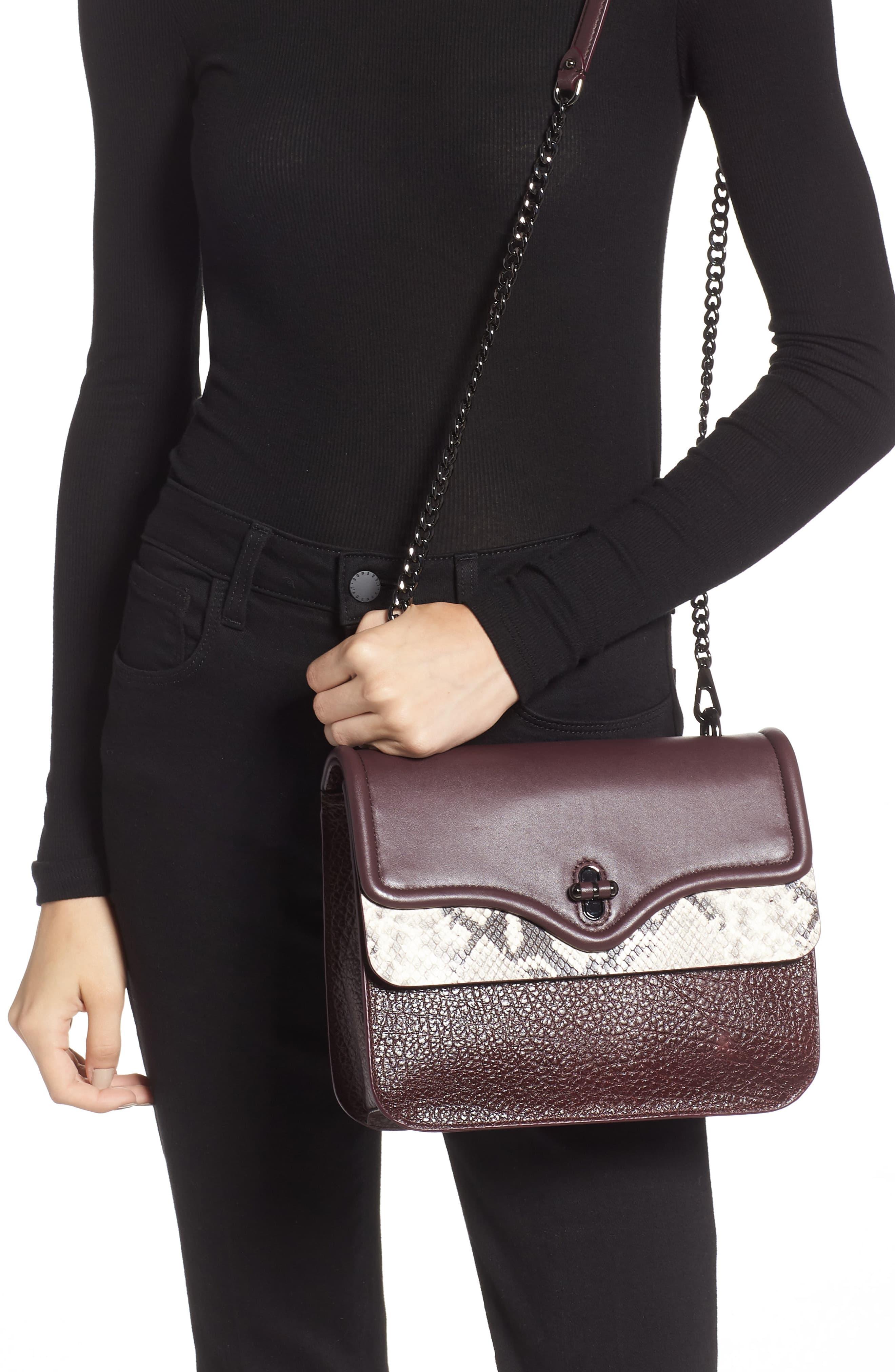 rebecca minkoff leather bag