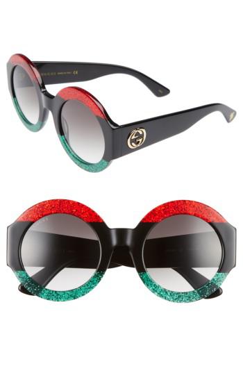 gucci red black and green sunglasses
