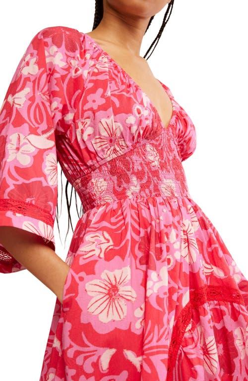 Floral Maxi Dress Free People Red Wrap Dress Free People Women's