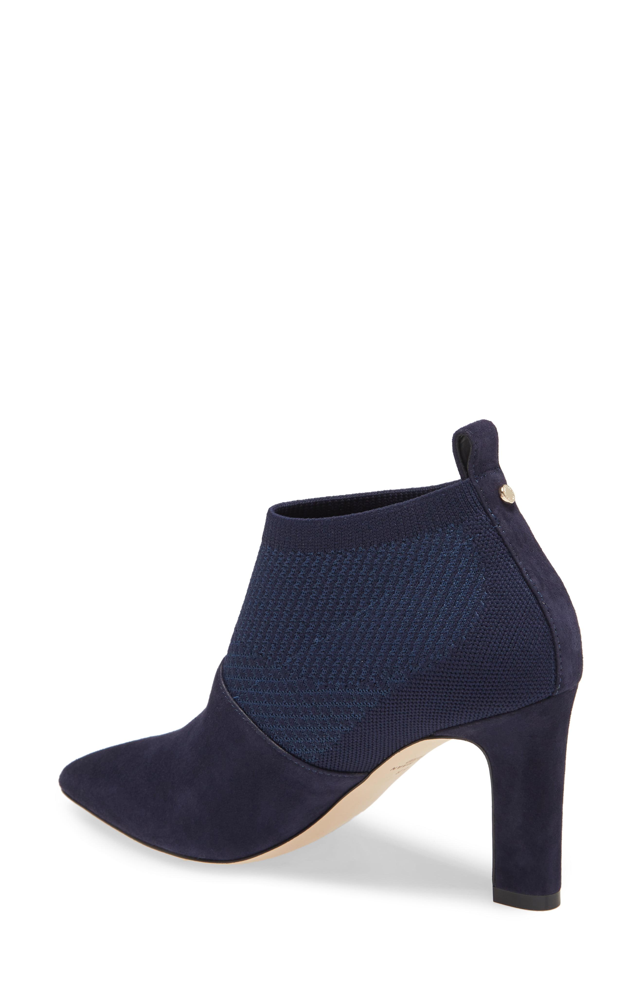 Cole Haan Suede Vannie Pointed Toe Bootie in Blue - Save 23% - Lyst