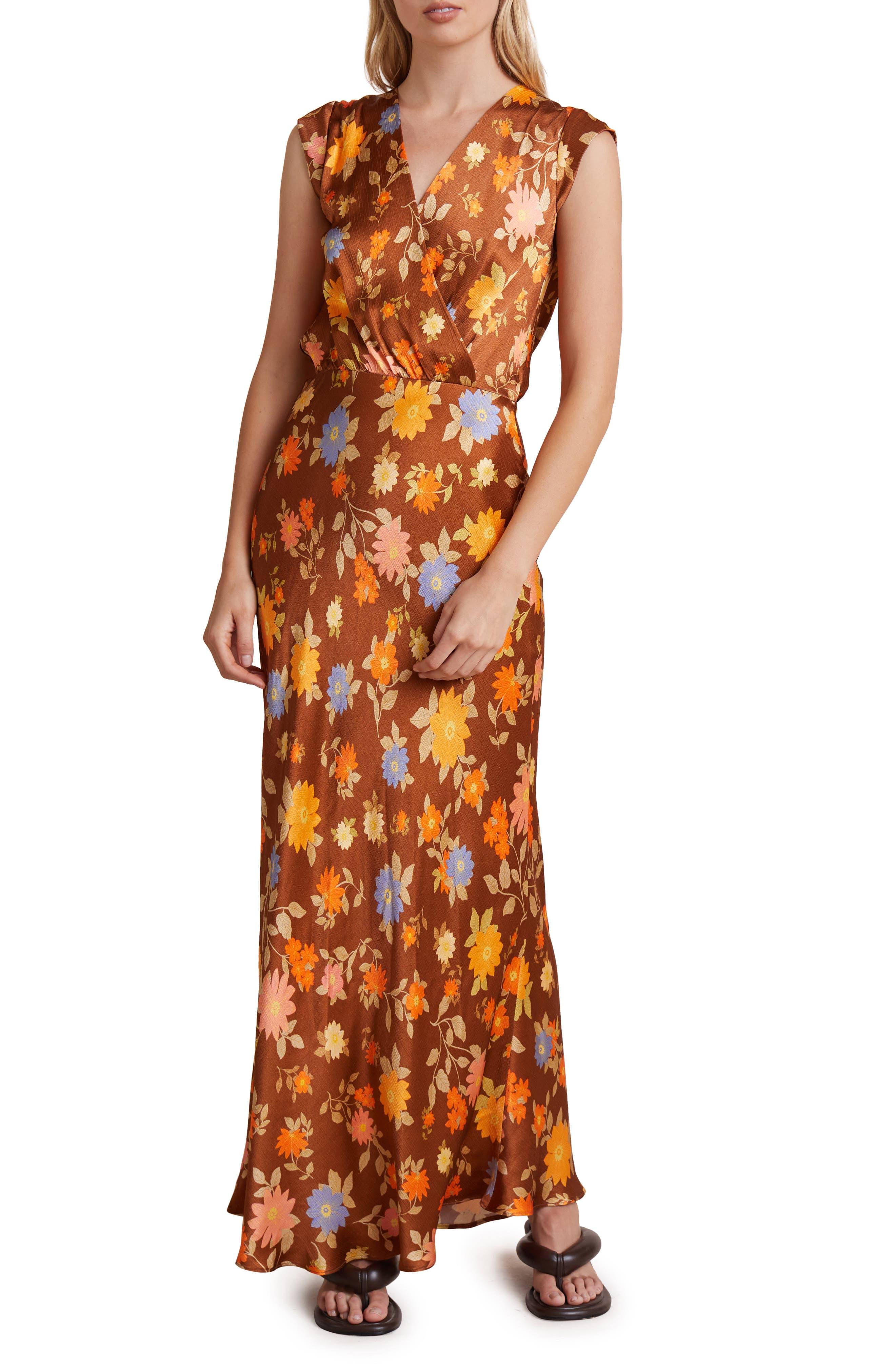 Bec & Bridge Carmen Floral Maxi Dress in Orange Lyst