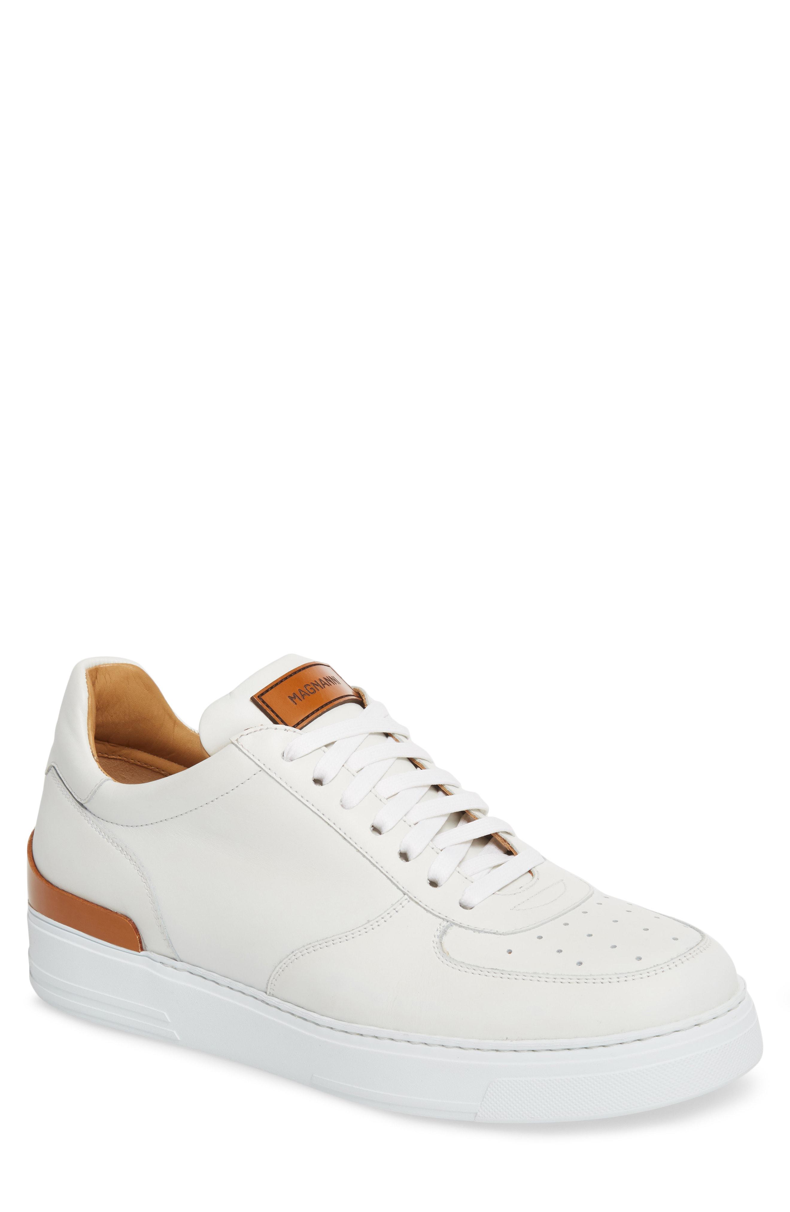 magnanni sneakers white