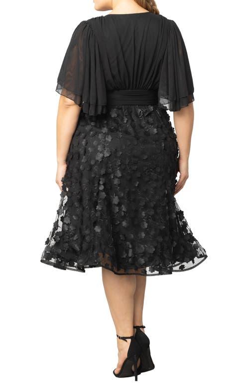 knee length dresses for ladies Kiyonna Women's Plus Size Mon Cherie Lace Dress main image 0