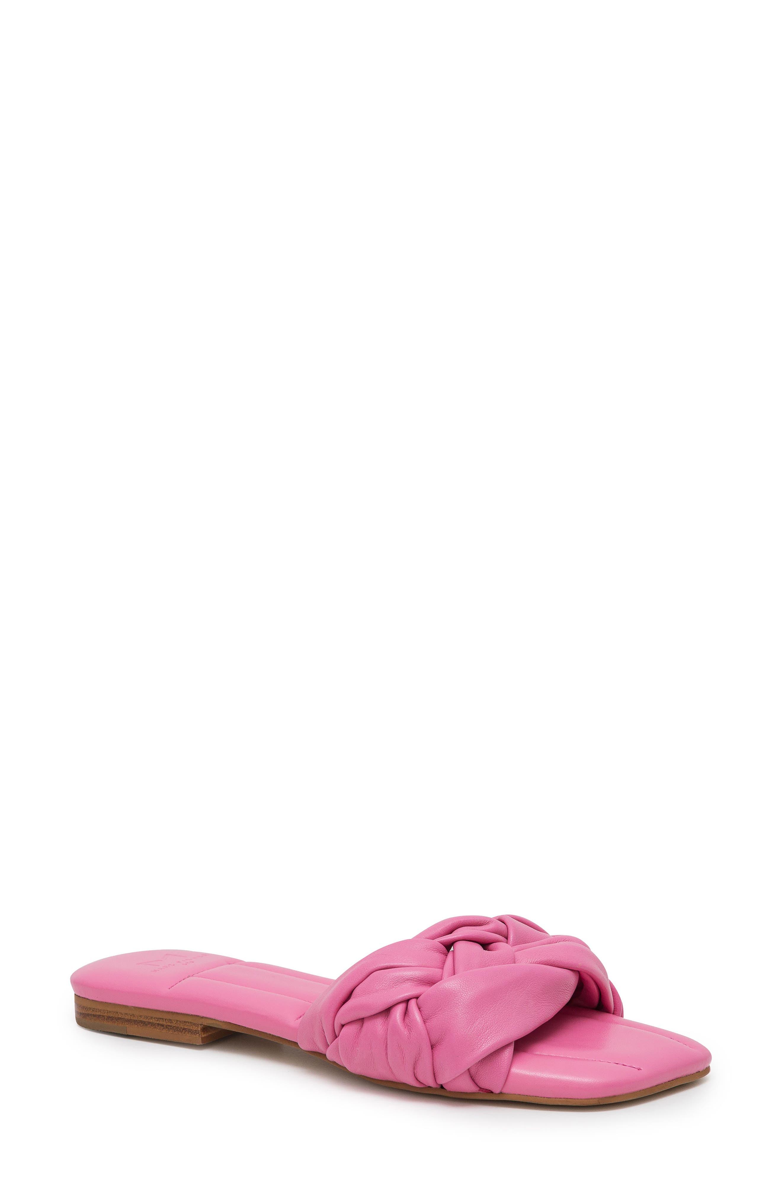 Marc Fisher Miyuki Slide Sandal in Pink | Lyst