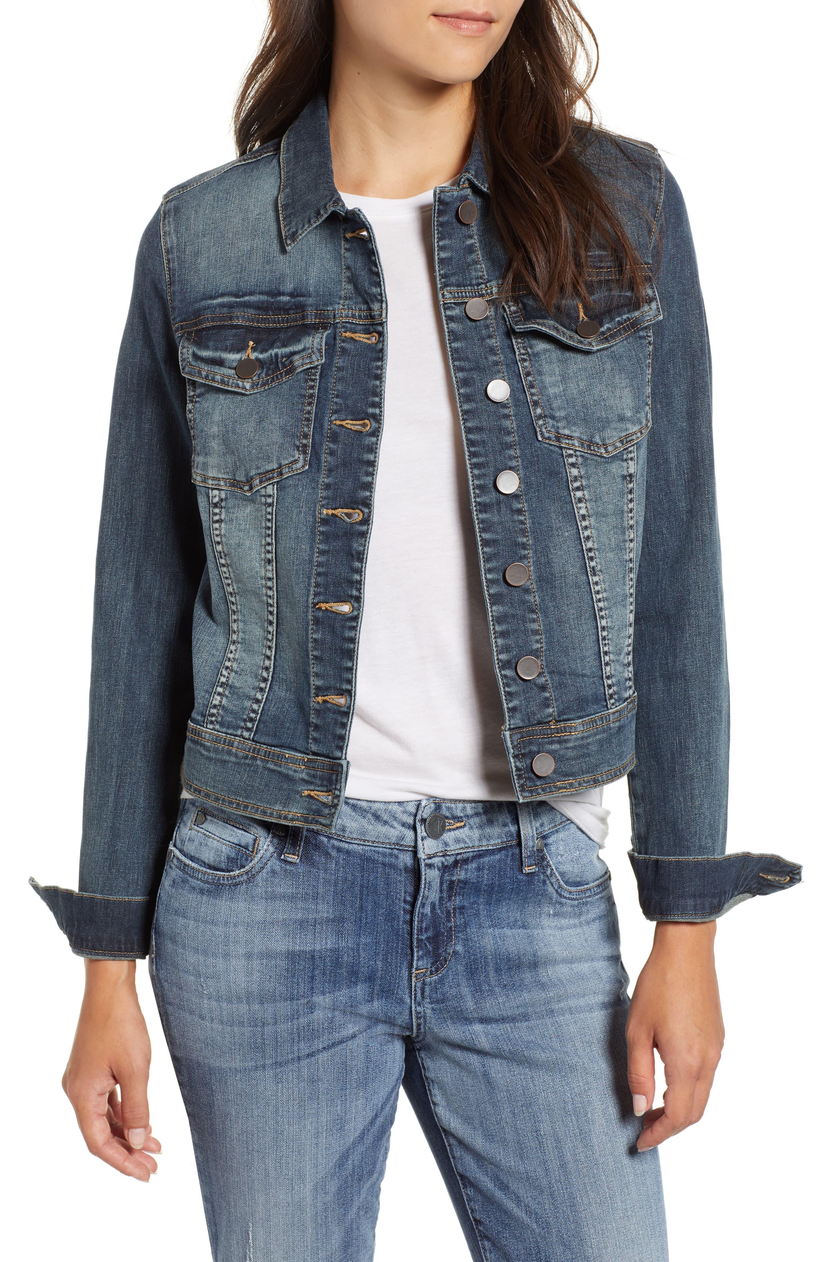 Kut From The Kloth Helena Denim Jacket in Blue - Lyst